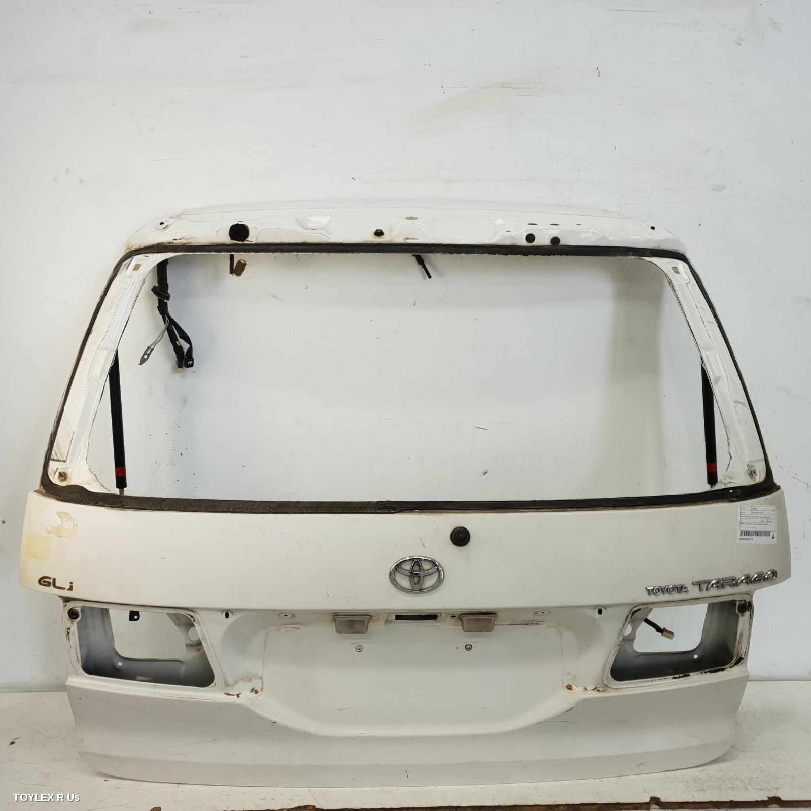 TOYOTA TARAGO 2005 Bootlid/Tailgate TAILGATE, ACR30, SPOILERED TYPE