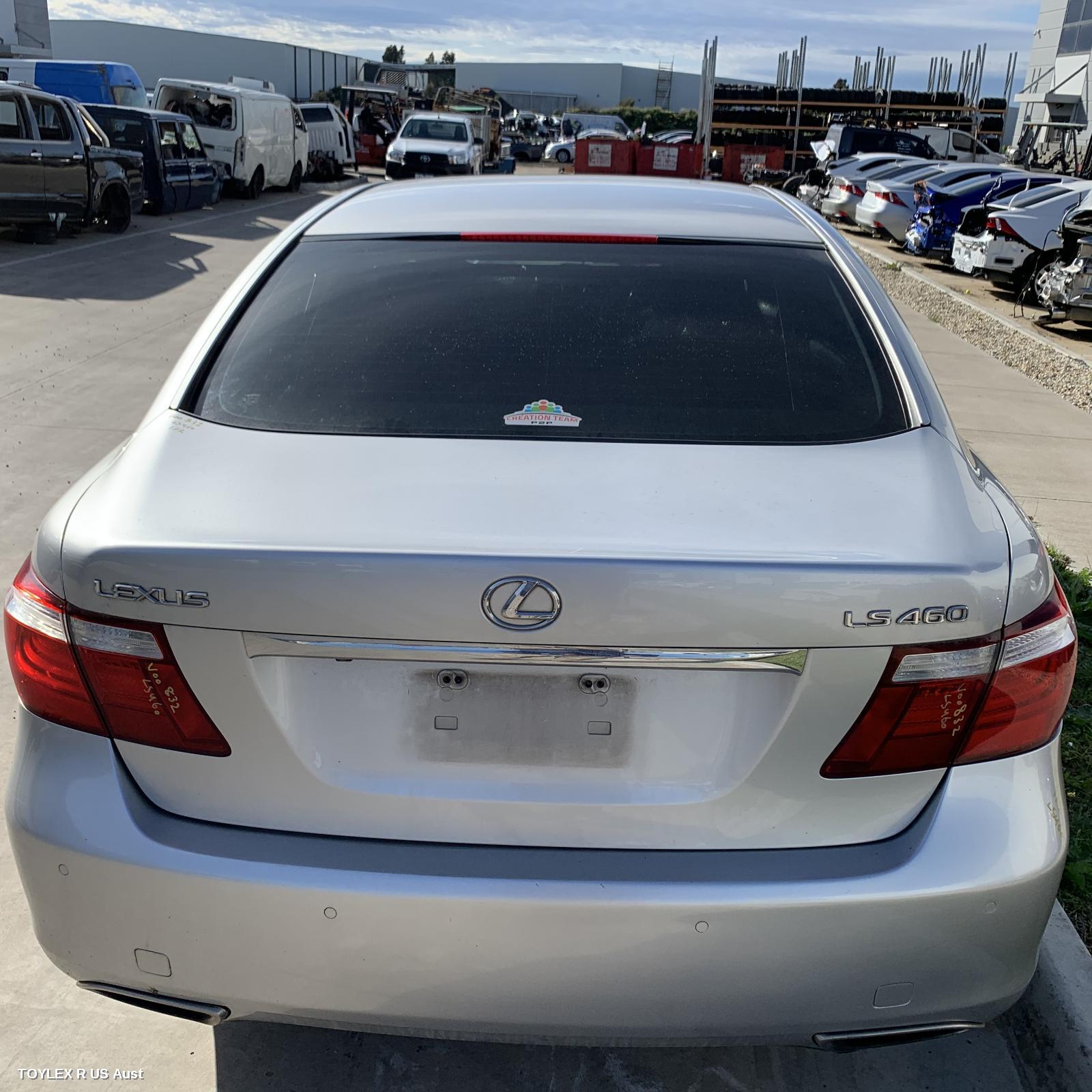 LEXUS LS SERIES 2007 Bootlid/Tailgate BOOTLID, 40 SERIES, LS460/LS600HL