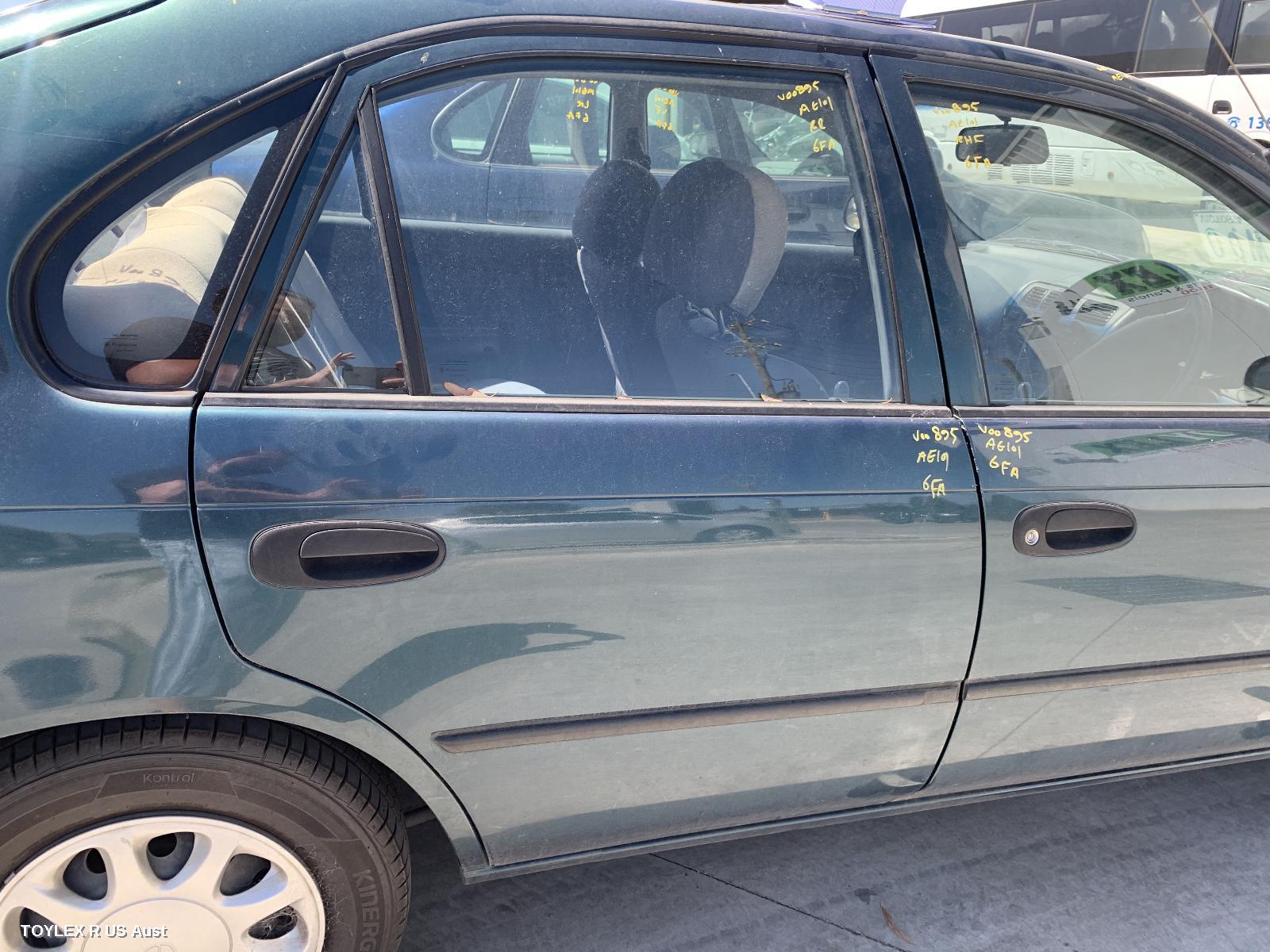 TOYOTA COROLLA 1997 Right Rear Door Sliding AE101, SECA