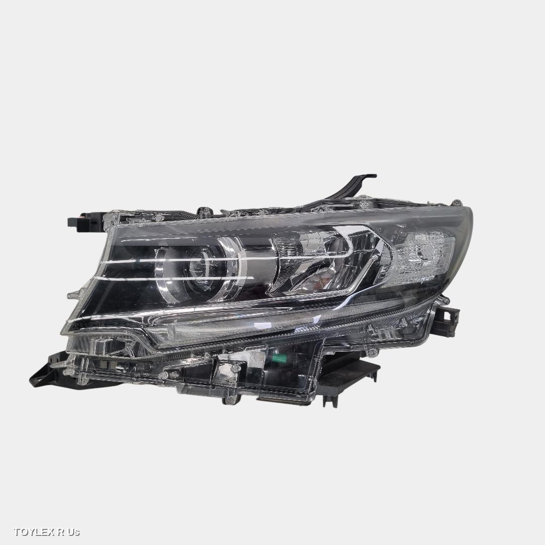 TOYOTA PRADO 2019 Left Headlamp 150 SERIES, GXL/VX/VX LIMITED/KAKADU, BI-LED TYPE