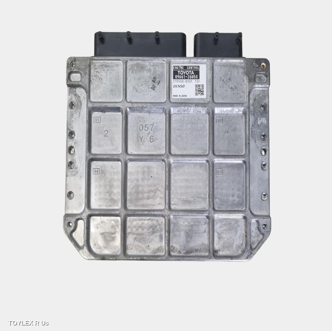 TOYOTA HIACE 2015 Ecu ENGINE ECU, 3.0, 1KD-FTV, DIESEL, P/N 89661-26M50, ECU ONLY, KDH