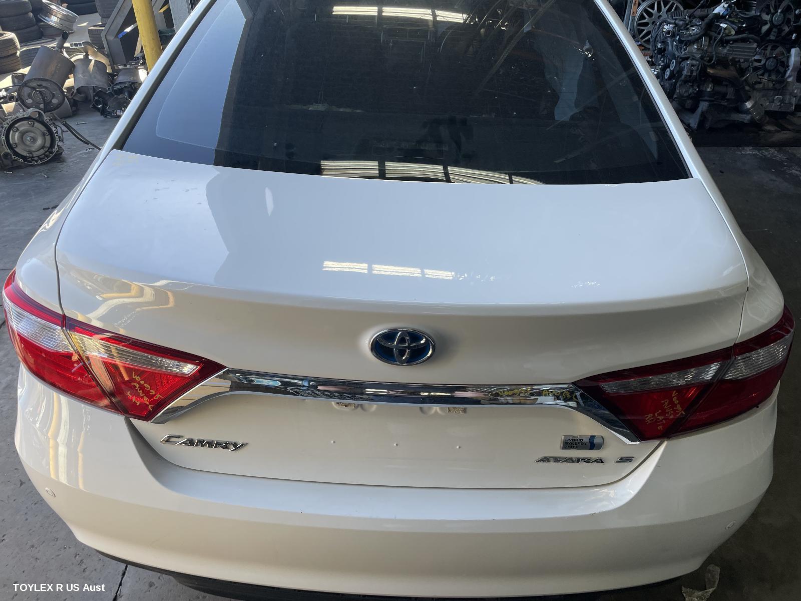 TOYOTA CAMRY 2016 Bootlid/Tailgate BOOTLID, ASV50, ALTISE/ATARA S, NON LIP SPOILER TYPE