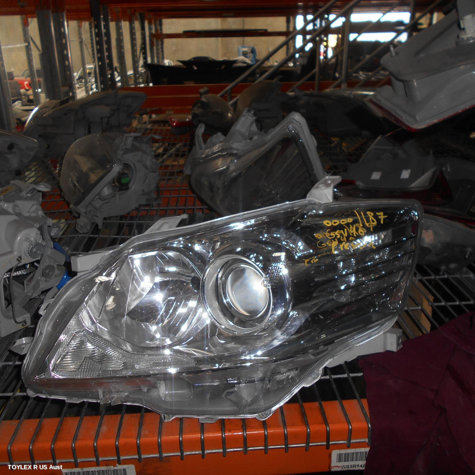 TOYOTA AURION 2010 Left Headlamp GSV40R, PRESARA