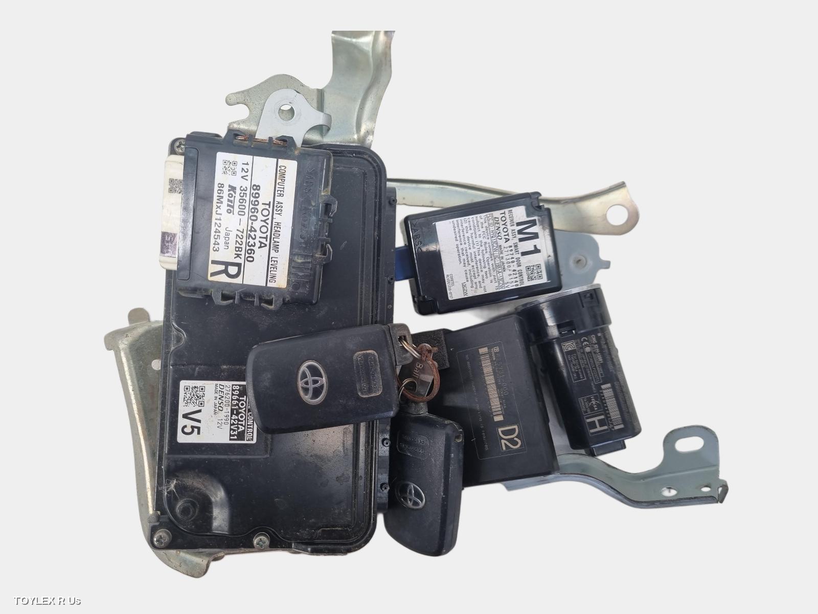 TOYOTA RAV4 2017 Ecu ENGINE ECU, 2.0, 3ZR-FE, PETROL, AUTO T/M, SEC SET (ECU/IMM/READER/KEY), ZSA42R
