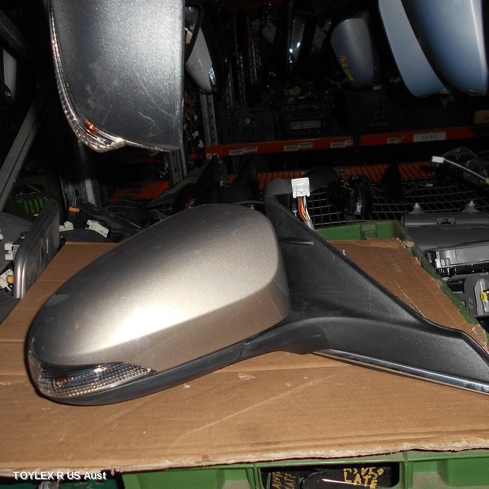 TOYOTA CAMRY 2016 Right Door Mirror ACV50, ATARA SL/HYBRID, W/ AUTO DIPPING TYPE