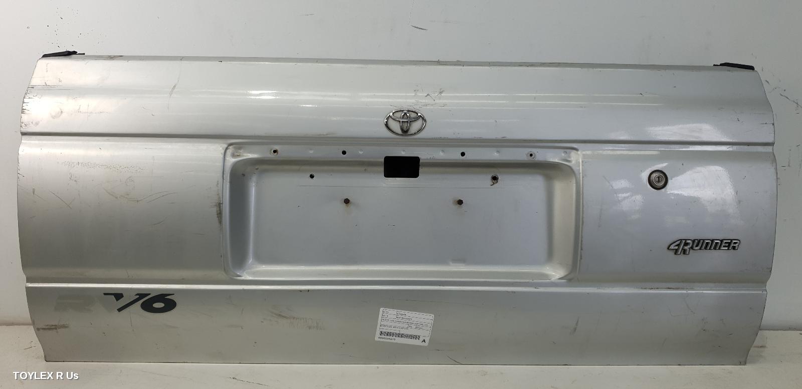 TOYOTA 4 RUNNER 1995 Bootlid/Tailgate TAILGATE, 4WD, WAGON, NON REVERSE LAMP TYPE