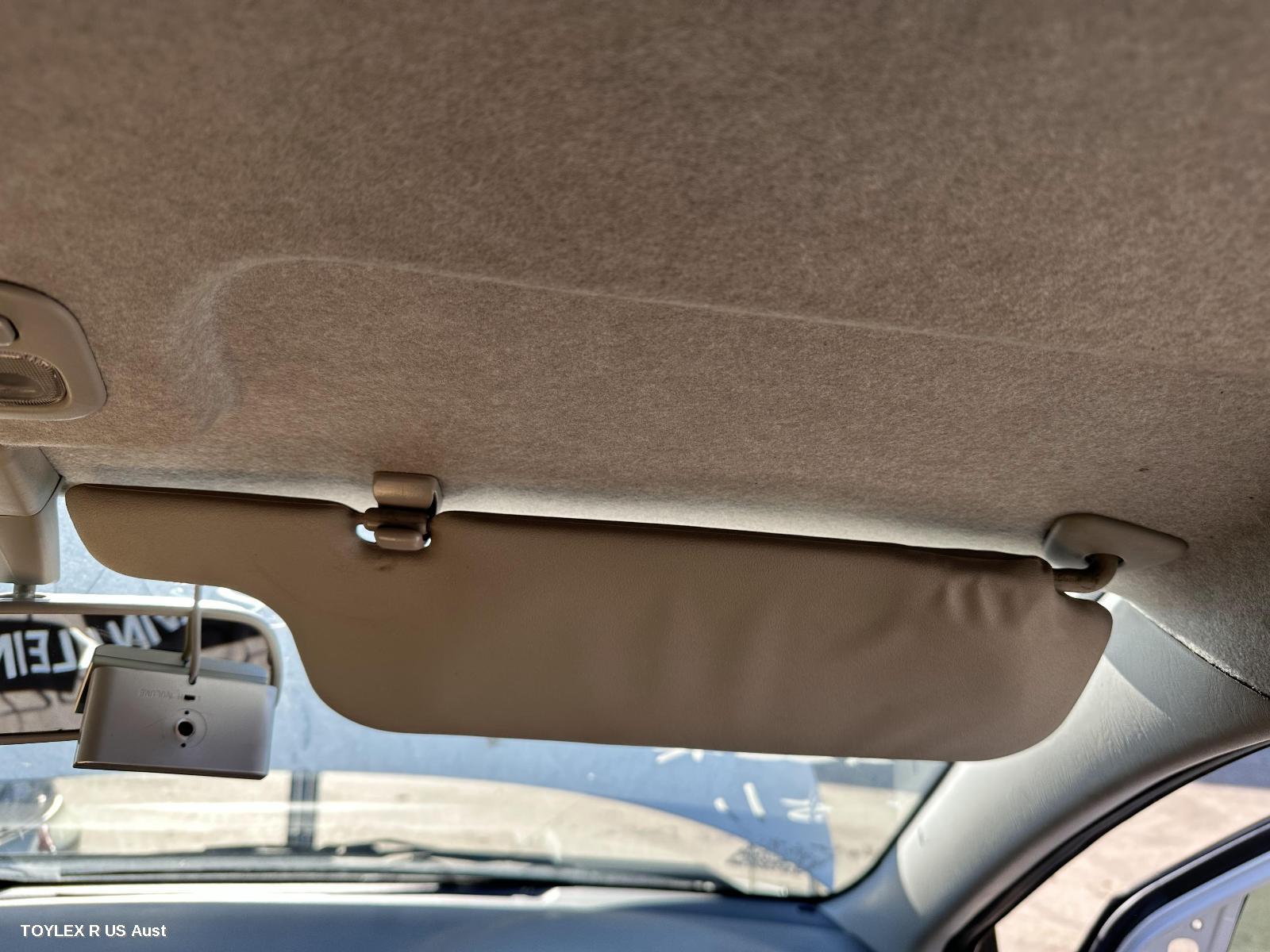 TOYOTA COROLLA 2006 Sunvisor ZZE122, RH SIDE, GREY