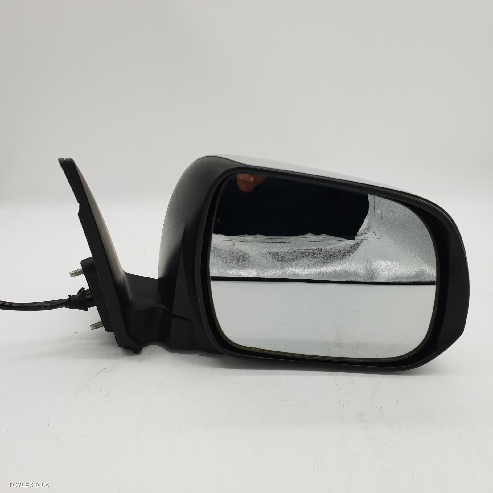 TOYOTA KLUGER 2009 Right Door Mirror GSU40-GSU45, COLOUR CODED, NON PUDDLE LIGHT TYPE