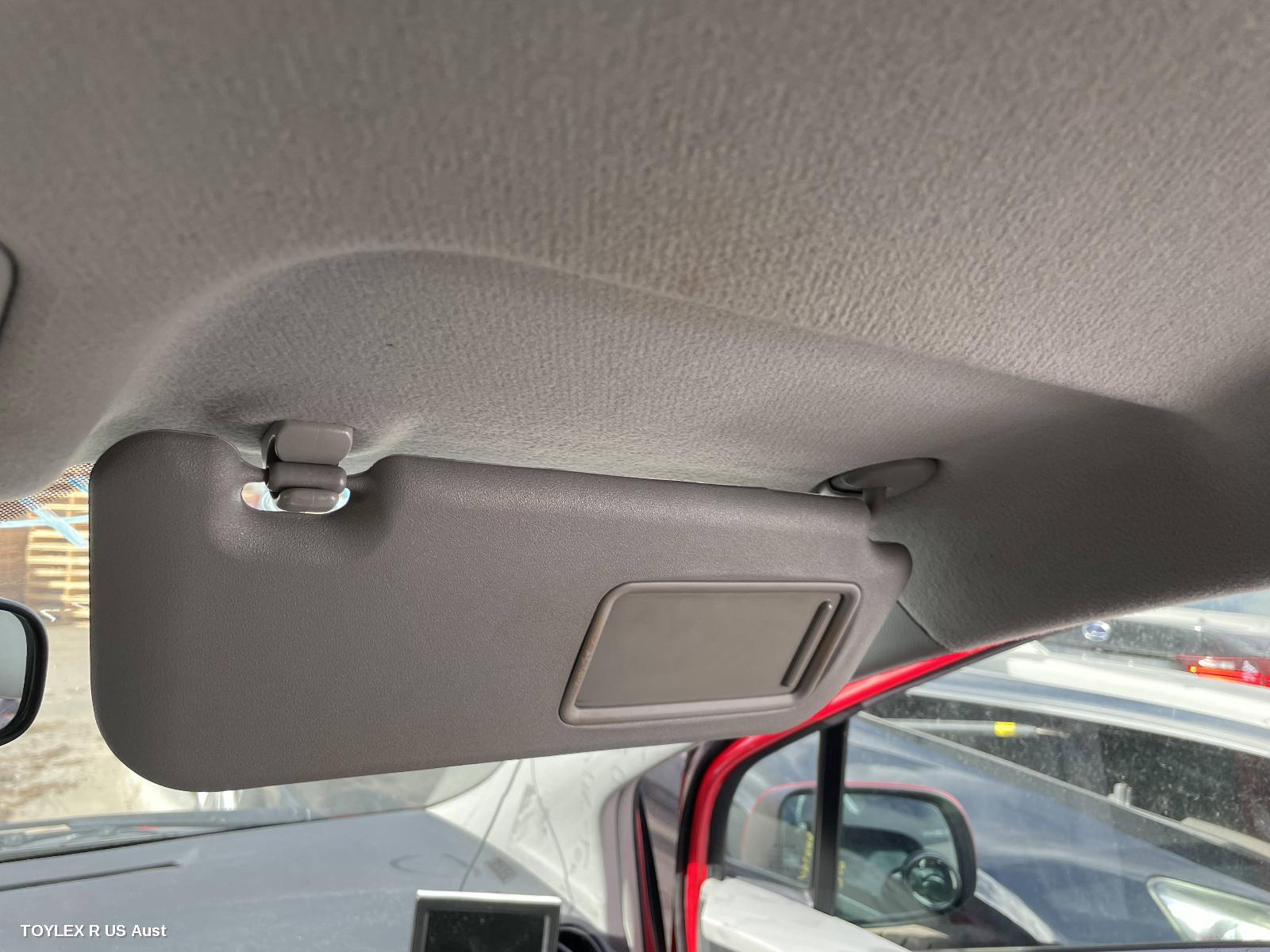 TOYOTA YARIS 2008 Sunvisor NCP9#, RH SIDE, W/ MIRROR TYPE