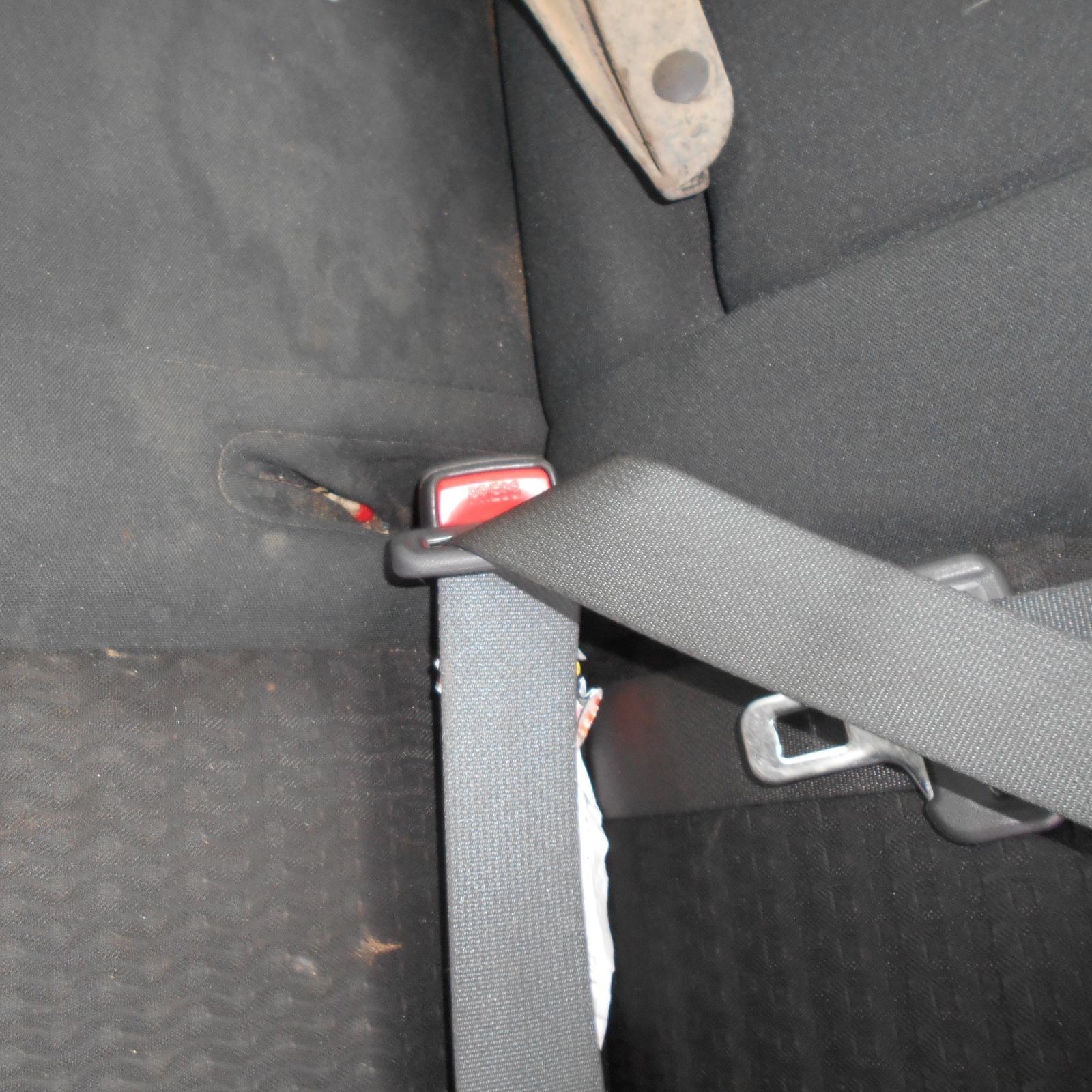 TOYOTA COROLLA, Seatbelt/Stalk, LH REAR, SEAT BELT ONLY, ZRE152/153R, SEDAN, 03/07-12/13