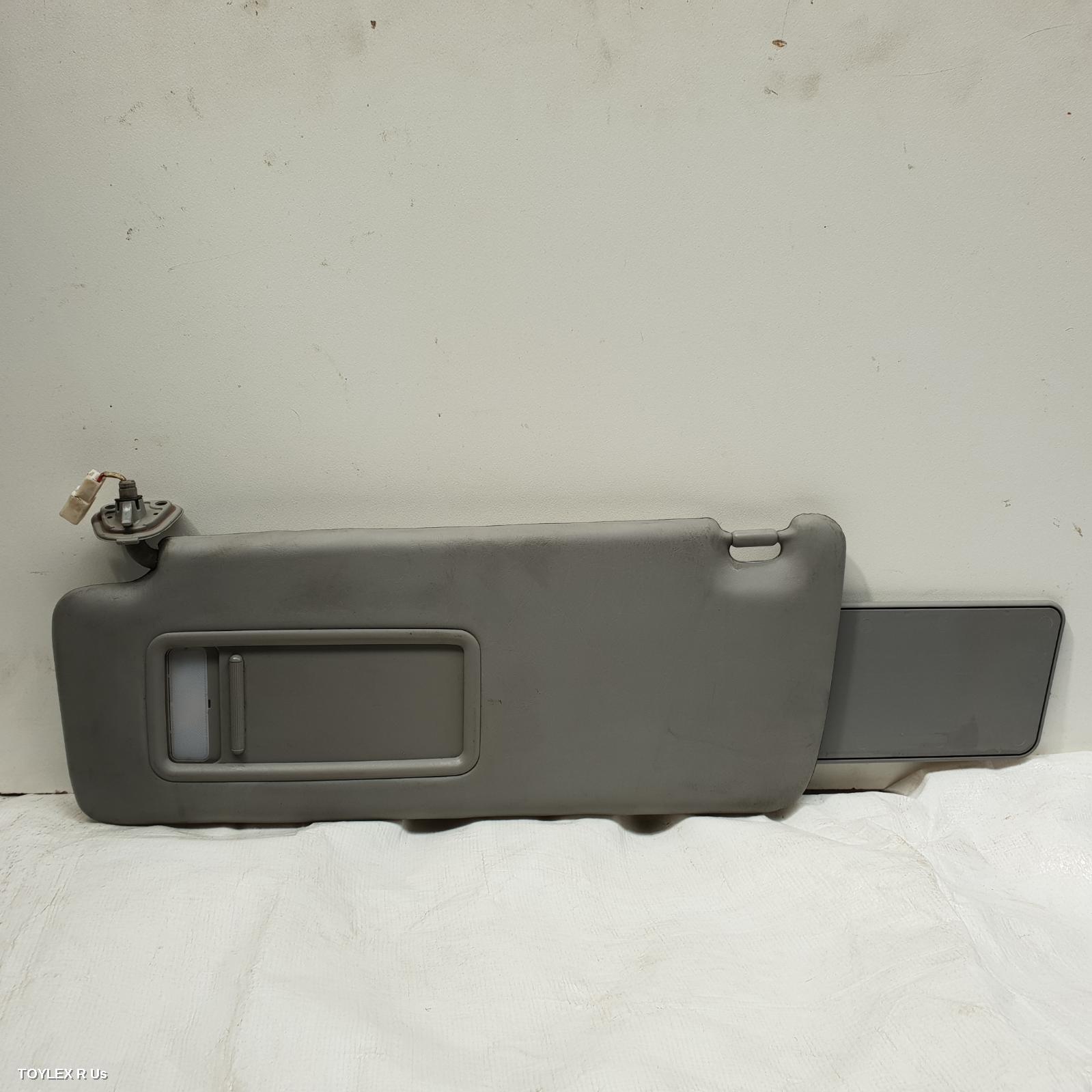 TOYOTA KLUGER 2005 Sunvisor MCU28R, LH SIDE, GREY