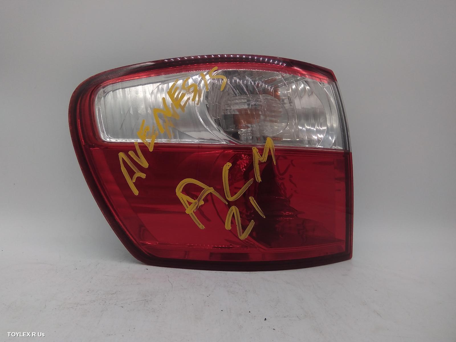 TOYOTA AVENSIS 2006 Left Taillight ACM21R