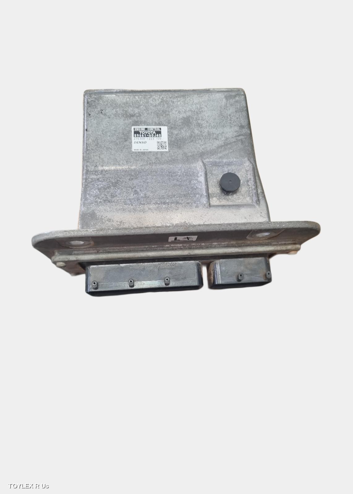 TOYOTA LANDCRUISER 2010 Ecu 200 SERIES, ENGINE ECU, 4.7, 2UZ-FE, PETROL, P/N 89661-60J40, ECU ONLY