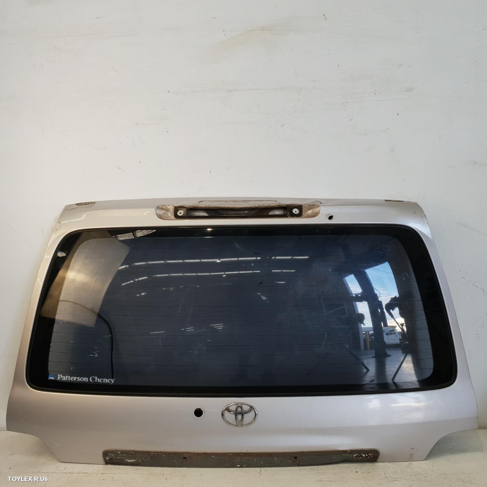 TOYOTA LANDCRUISER 2002 Bootlid/Tailgate 100 SERIES, UPPER TAILGATE