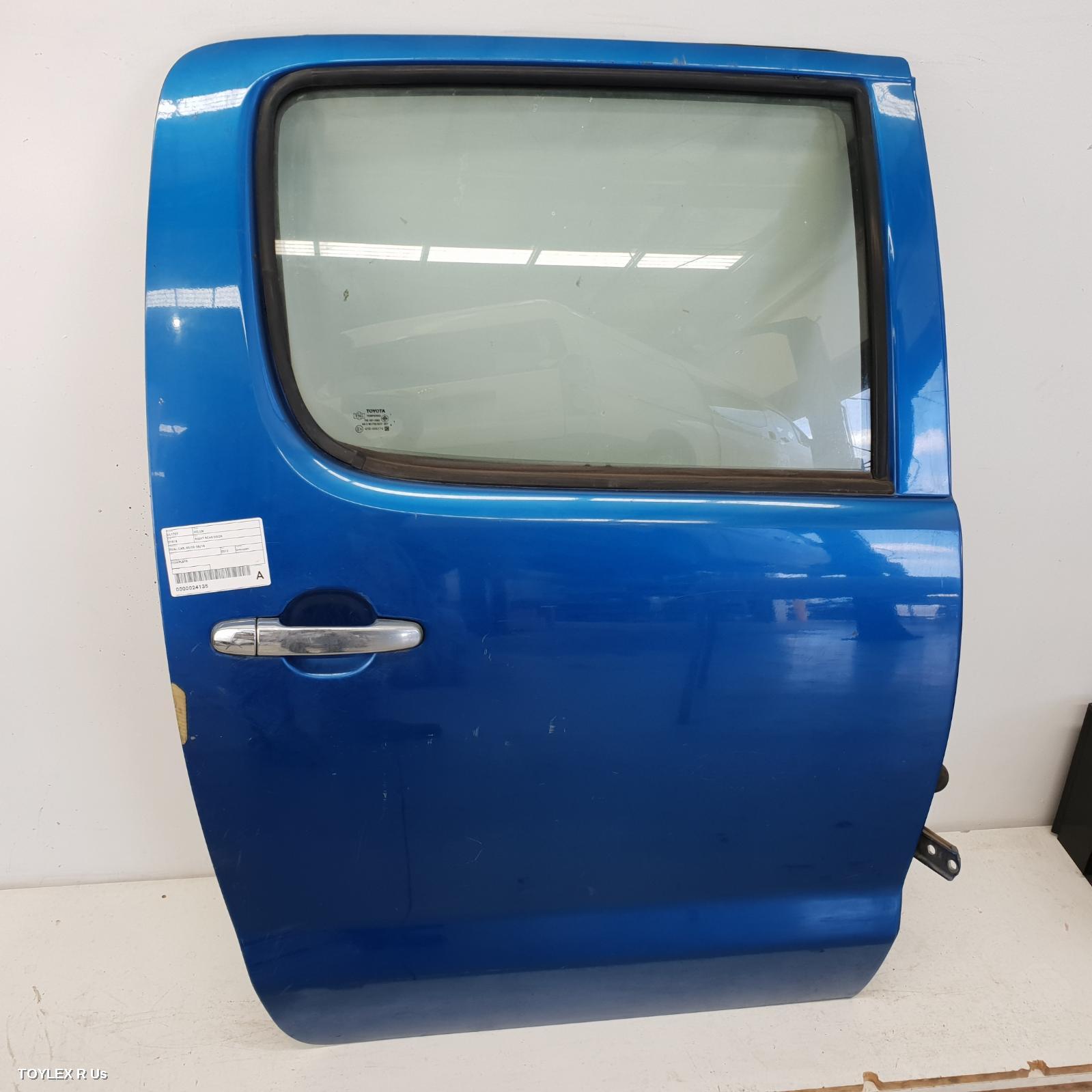 TOYOTA HILUX 2012 Right Rear Door Sliding DUAL CAB