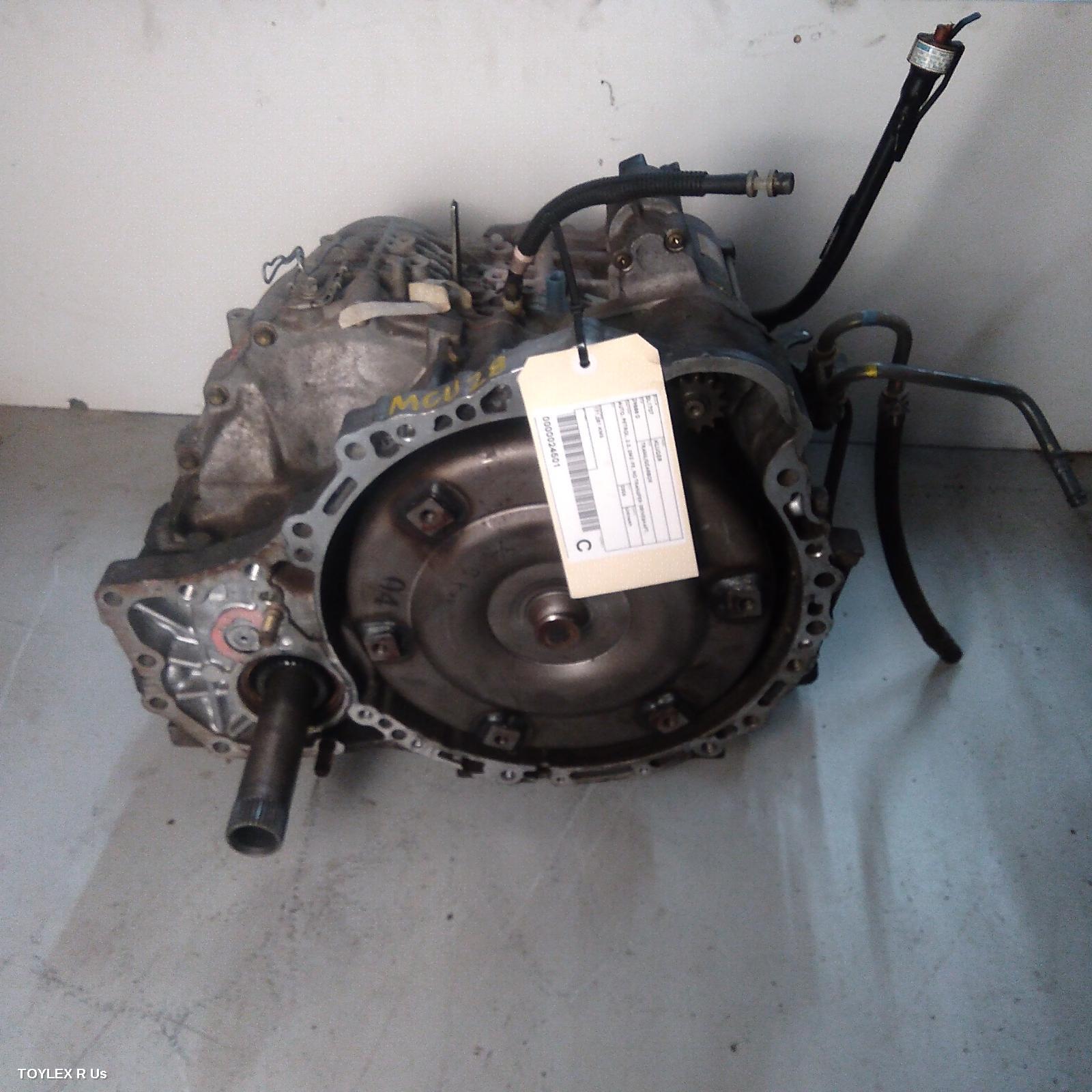 TOYOTA KLUGER 2006 Trans/Gearbox AUTO, PETROL, 3.3, 3MZ-FE, NO TRANSFER-DRIVESHAFT, NON VSC TYPE, MCU28R