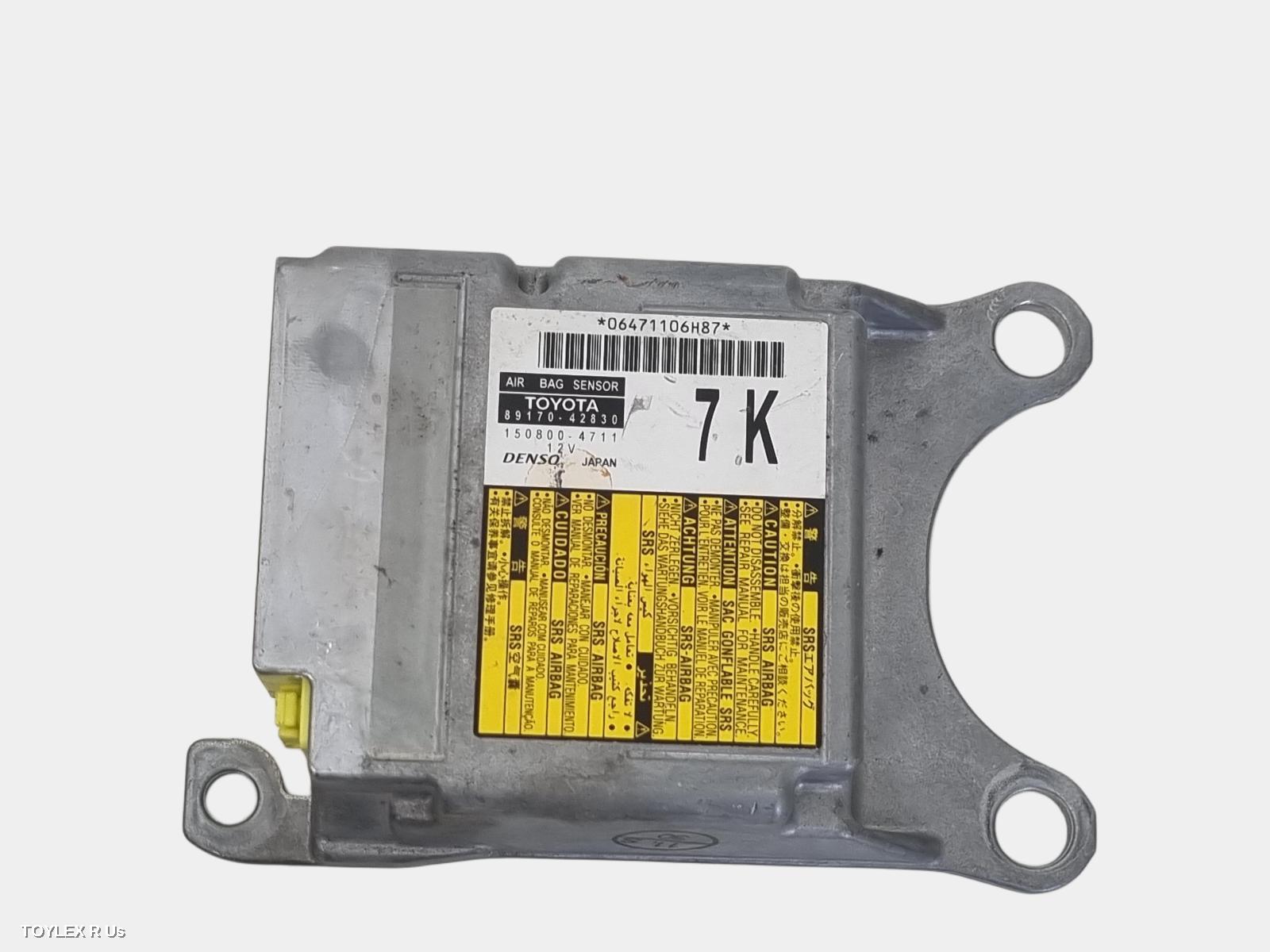 TOYOTA RAV4 2016 Airbag Module/Sensor MODULE, XA40