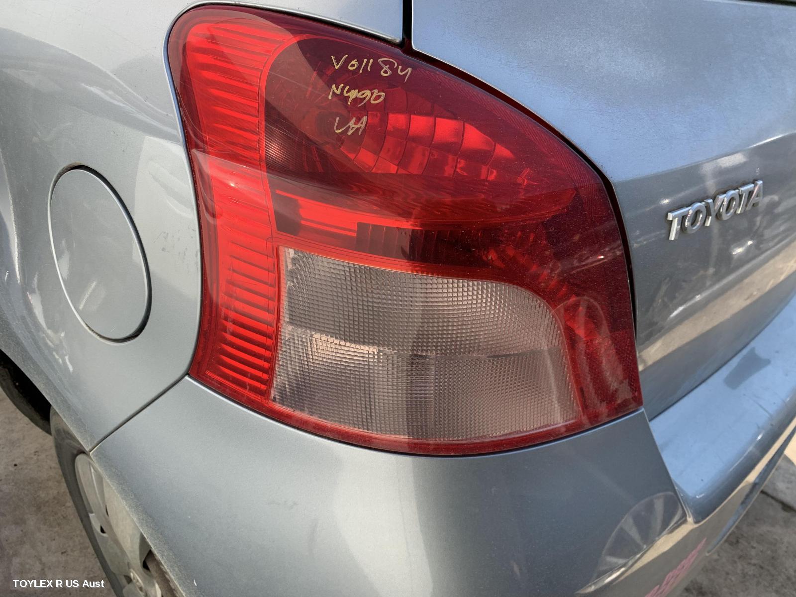 TOYOTA YARIS 2006 Left Taillight NCP9#, HATCH, LENS# 52-143, 10/05-08/08 (AUS ONLY)