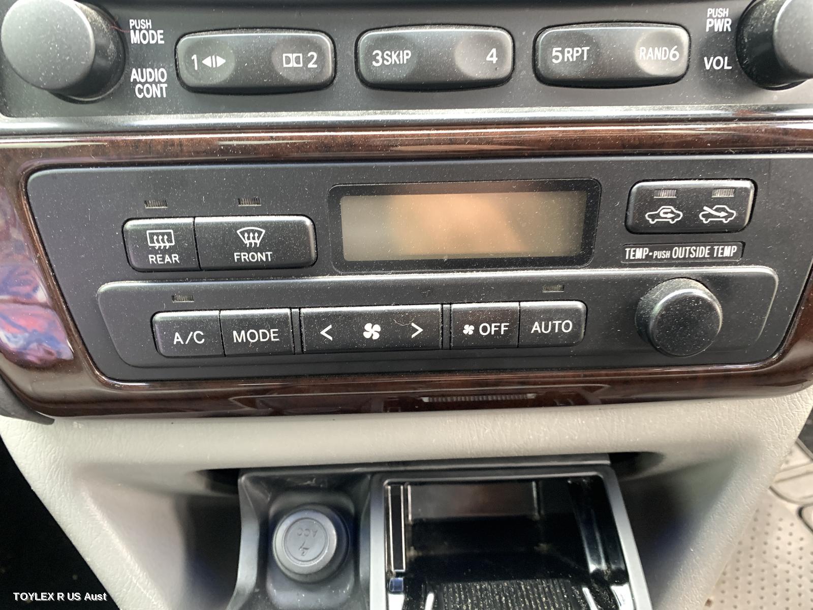 TOYOTA AVALON 2000 Heater/Ac Controls CLIMATE CONTROL UNIT, MCX10R