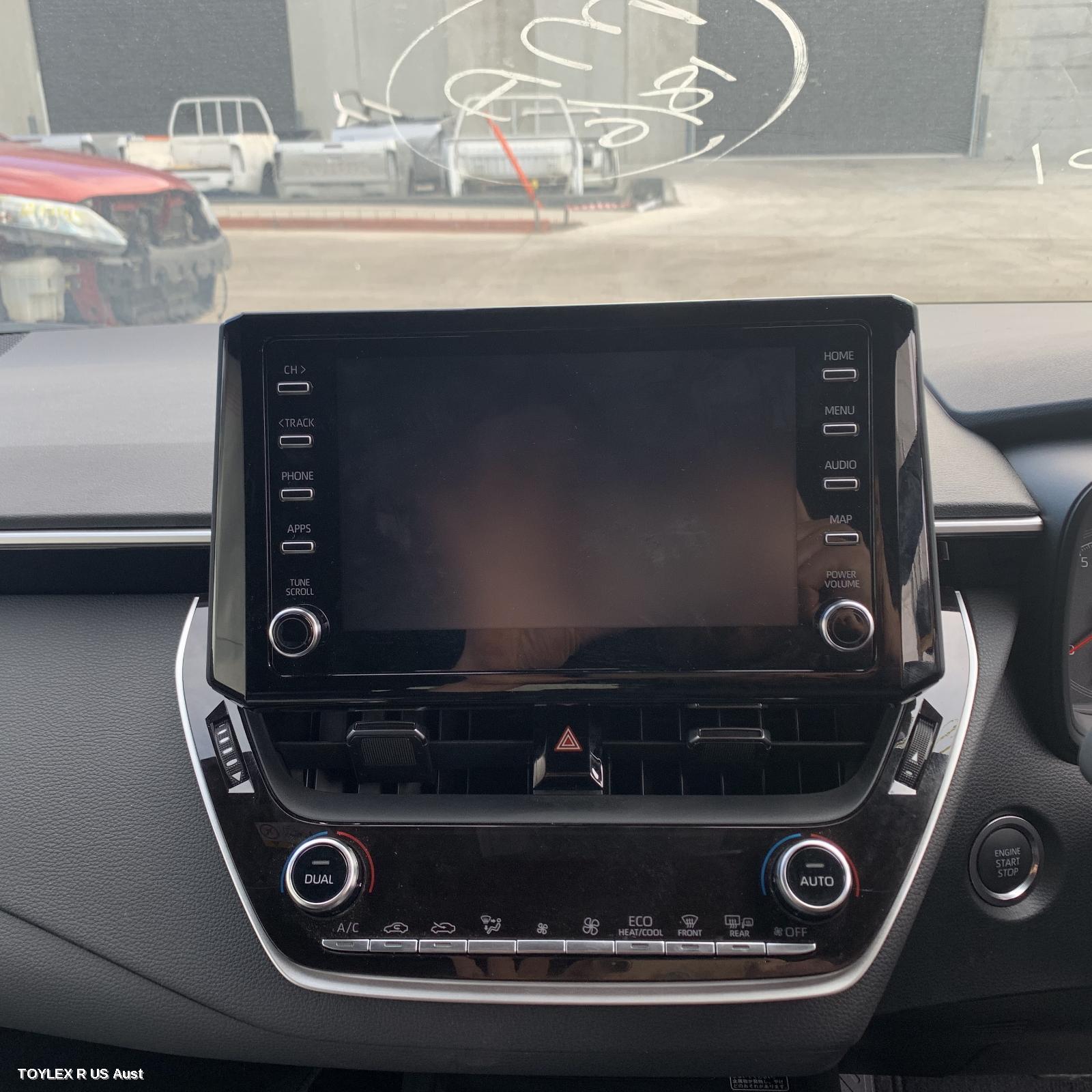 TOYOTA COROLLA 2018 Radio/Cd/Dvd/Sat/Tv DISPLAY UNIT, 8IN TOUCHSCREEN, W/ SAT NAV TYPE, E210