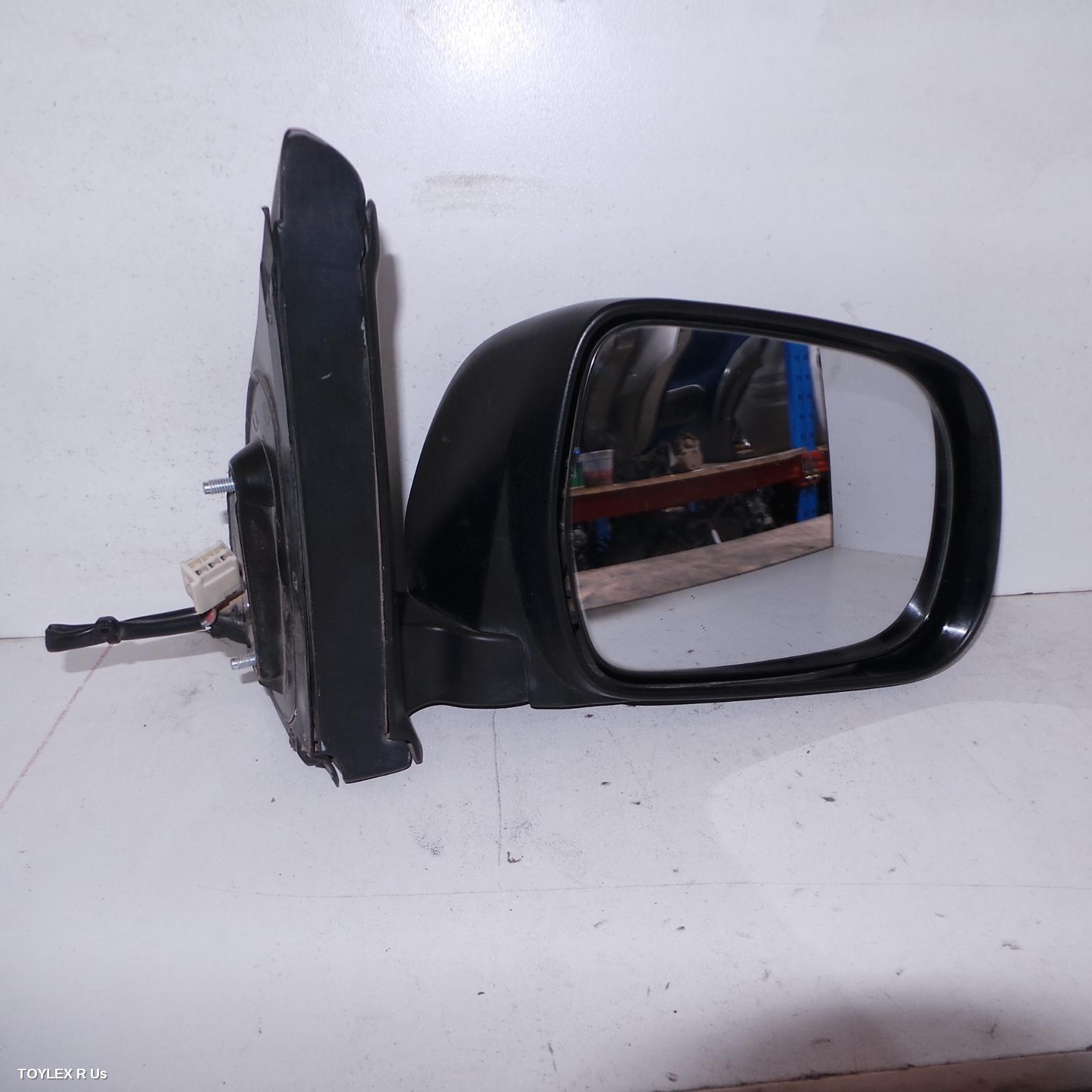 TOYOTA HILUX 2009 Right Door Mirror POWER, 2WD, BLACK, SR/SR5
