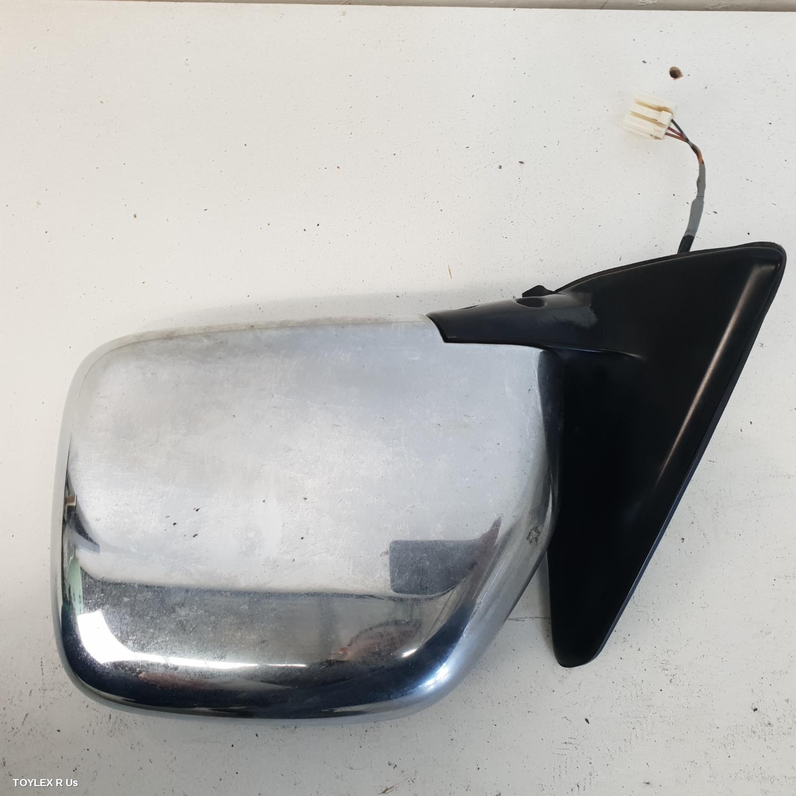 TOYOTA PRADO 2000 Left Door Mirror 95 SERIES, POWER, CHROME