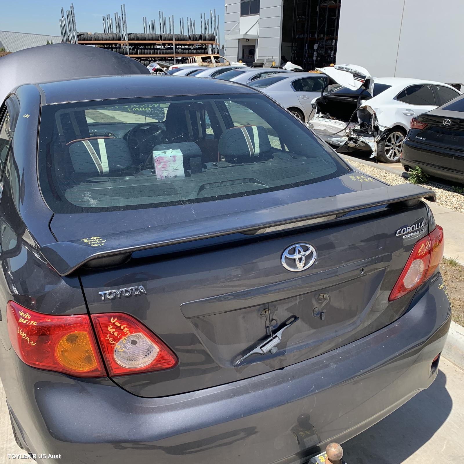 TOYOTA COROLLA 2008 Bootlid/Tailgate BOOTLID, SEDAN, ZRE152R, CONQUEST, SPOILERED TYPE