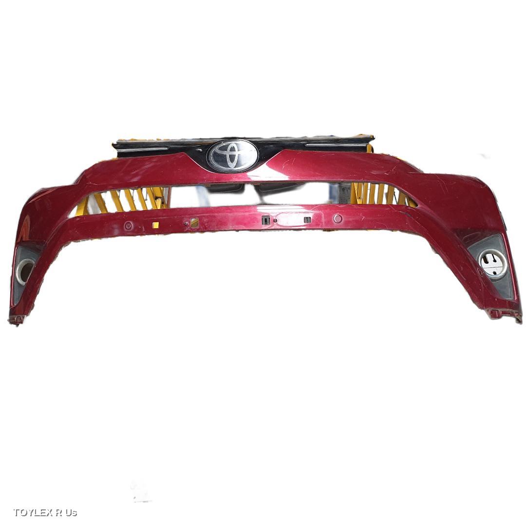 TOYOTA RAV4 2018 Front Bumper BUMPER BAR, XA40, CRUISER, W/ PARK SENSOR TYPE