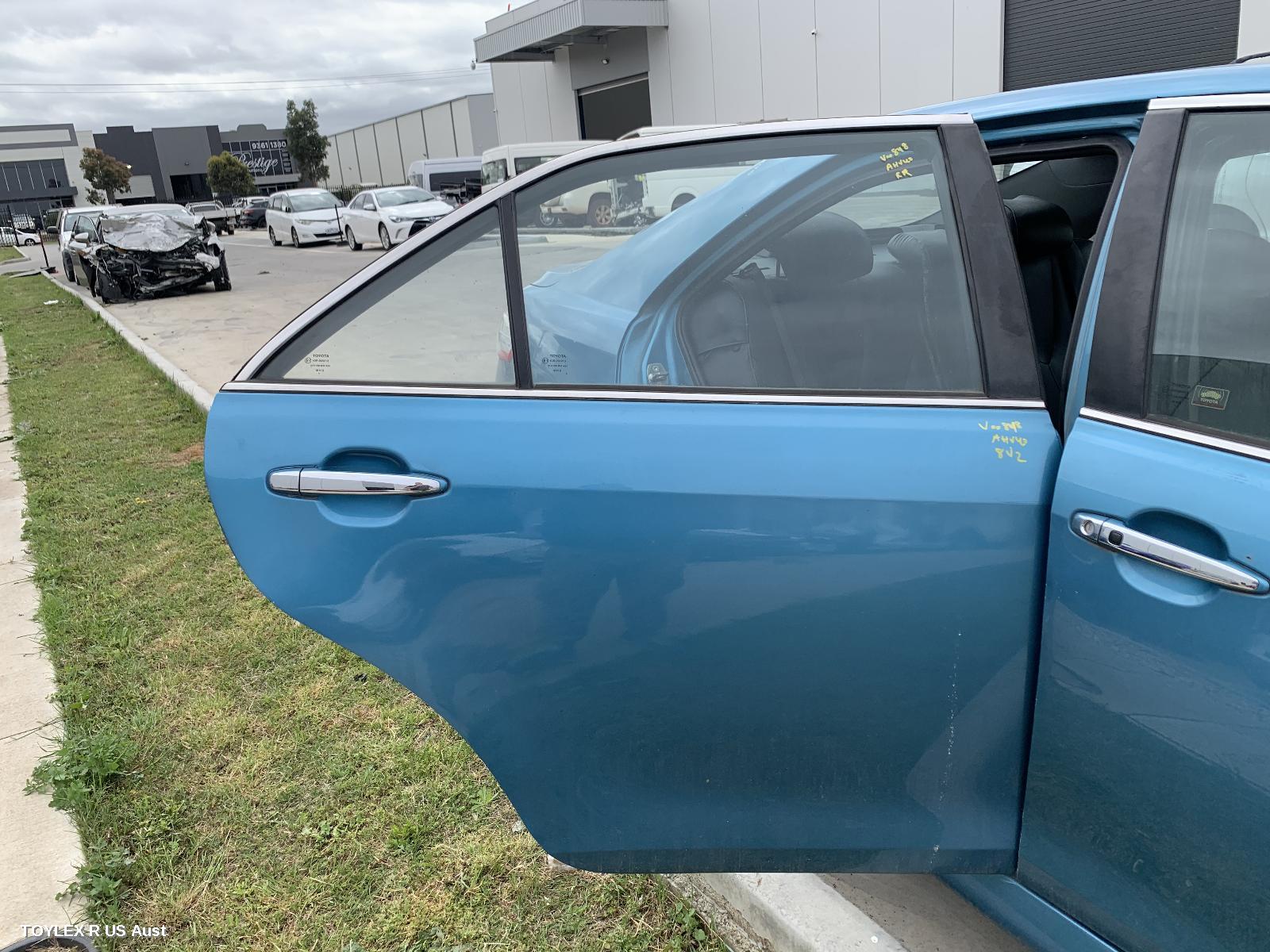 TOYOTA CAMRY 2010 Right Rear Door Sliding ACV40/AHV40, NON MOULD TYPE