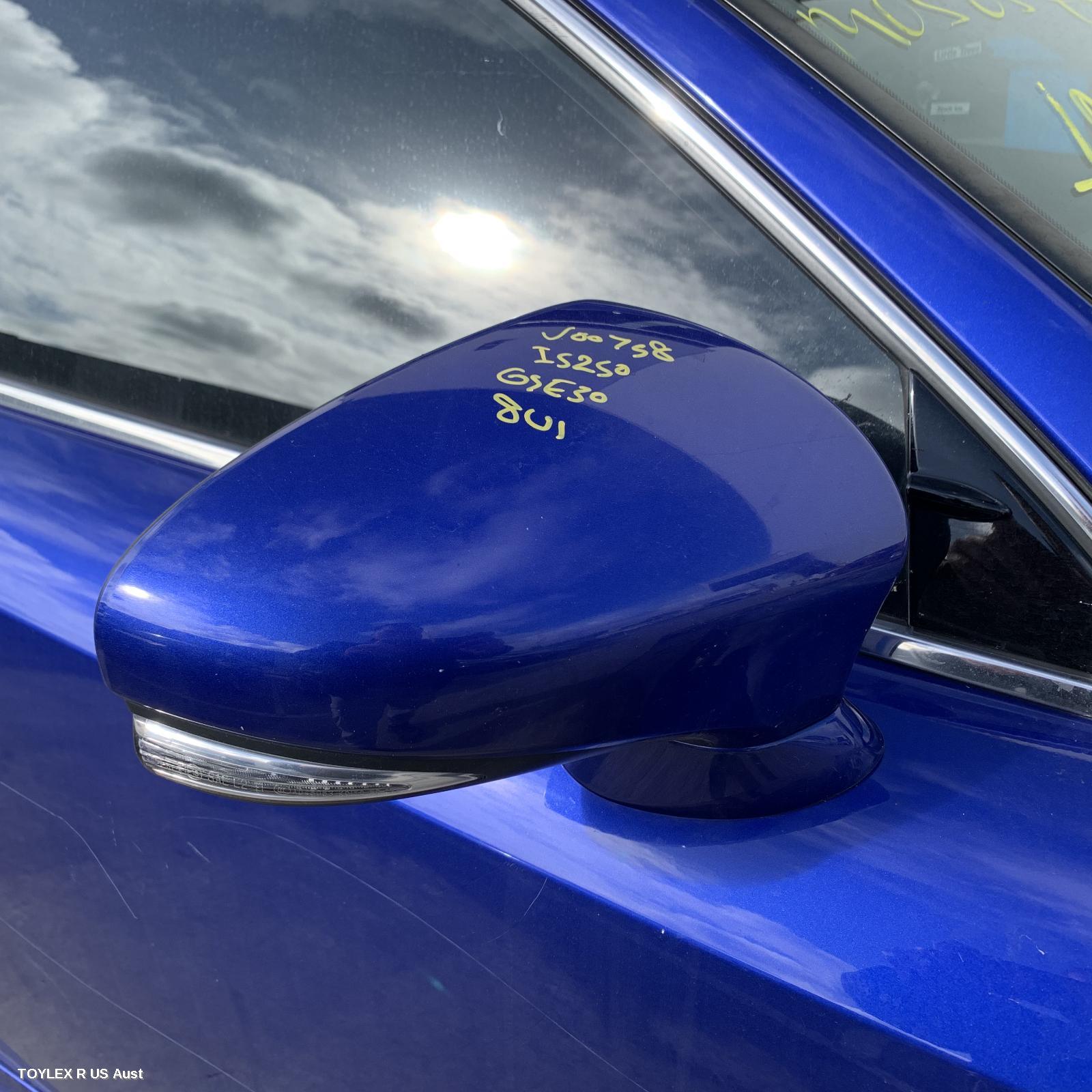 LEXUS IS SERIES 2013 Right Door Mirror XE30, W/ BLIND SPOT TYPE