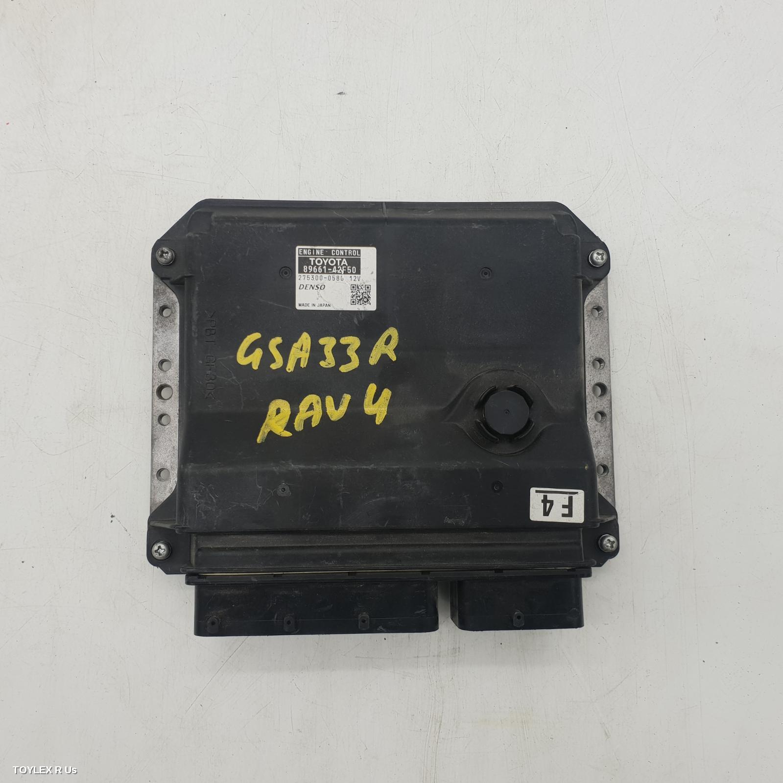TOYOTA RAV4 2010 Ecu ENGINE ECU, 3.5, 2GR-FE, AUTO T/M, ACA33