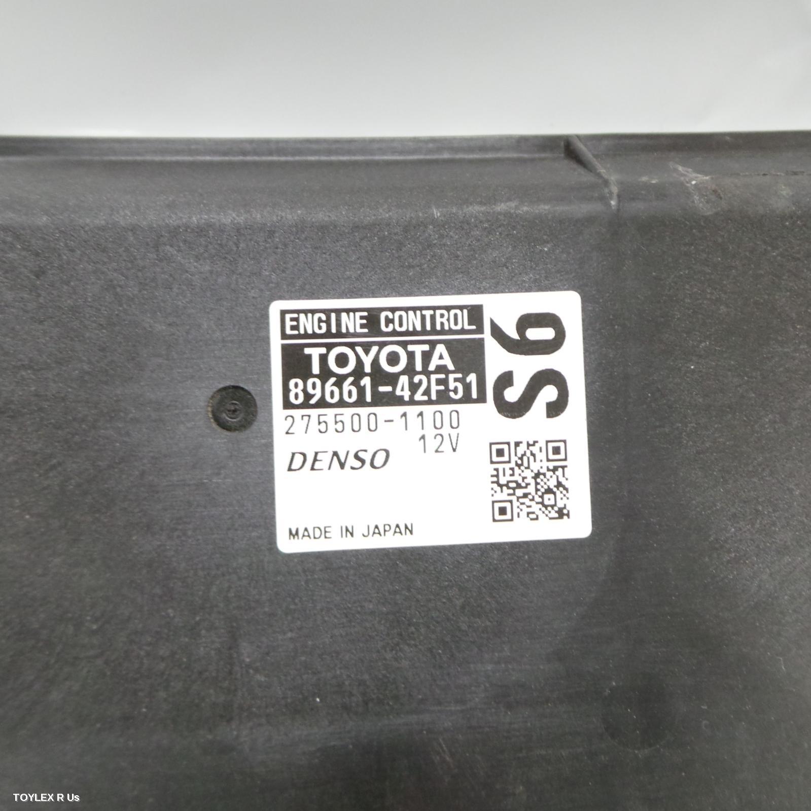TOYOTA RAV4 2010 Ecu ENGINE ECU, 3.5, 2GR-FE, AUTO T/M, ACA33