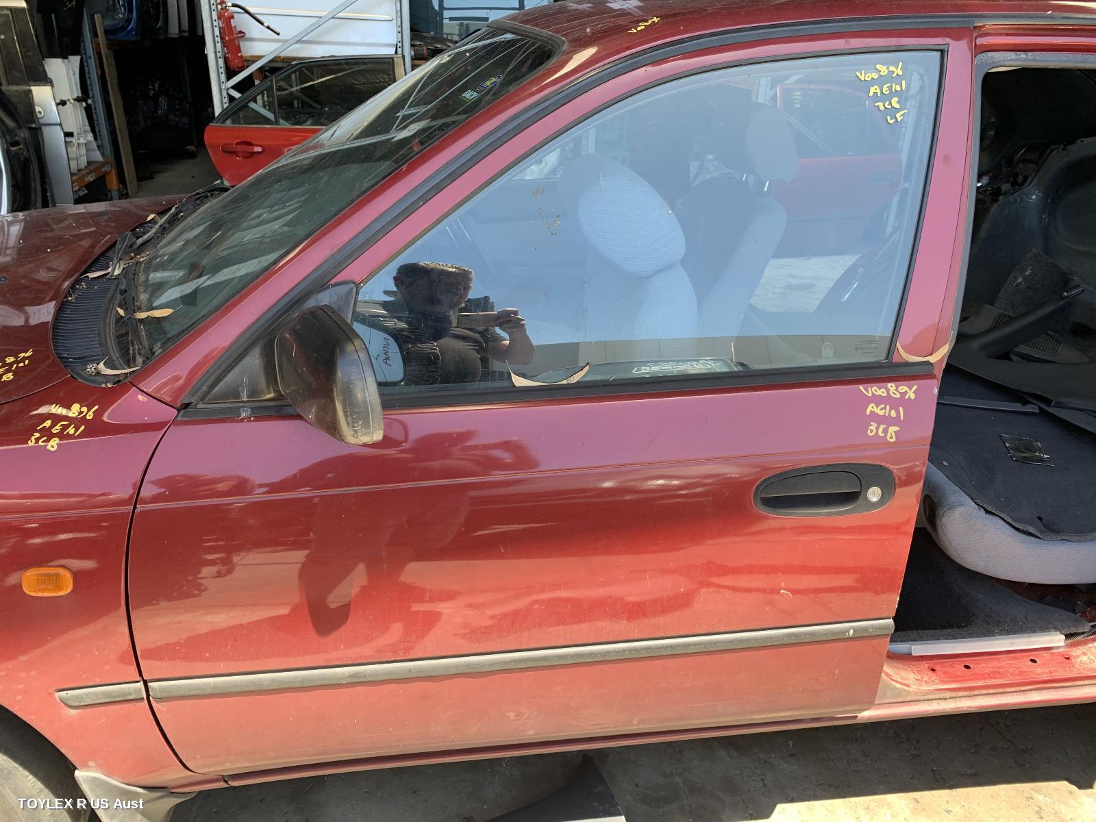 TOYOTA COROLLA 1996 Left Front Door AE101 09/94 -10/99