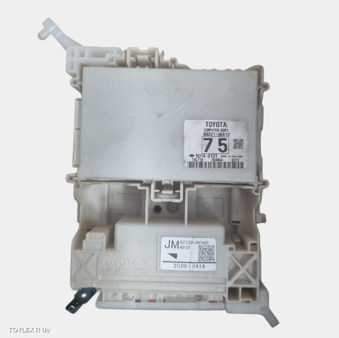 TOYOTA HILUX 2022 Ecu BCM (UNDER DASH FUSE BOX MOUNTED), P/N 892210KA12