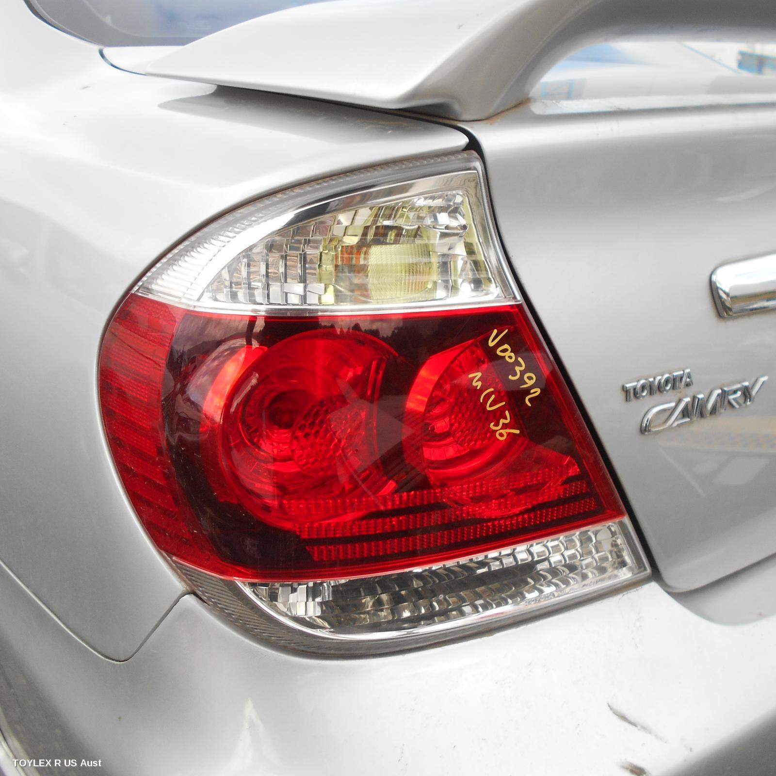TOYOTA CAMRY 2005 Left Taillight SK36, REVERSE LAMP TOP/BOTTOM (SPORTIVO)