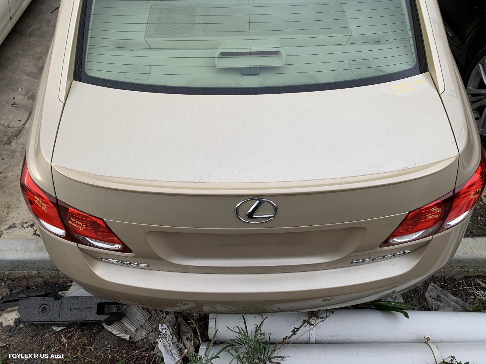 LEXUS GS 2006 Bootlid/Tailgate BOOTLID, 190 SERIES, SPOILERED TYPE, W/ CAMERA