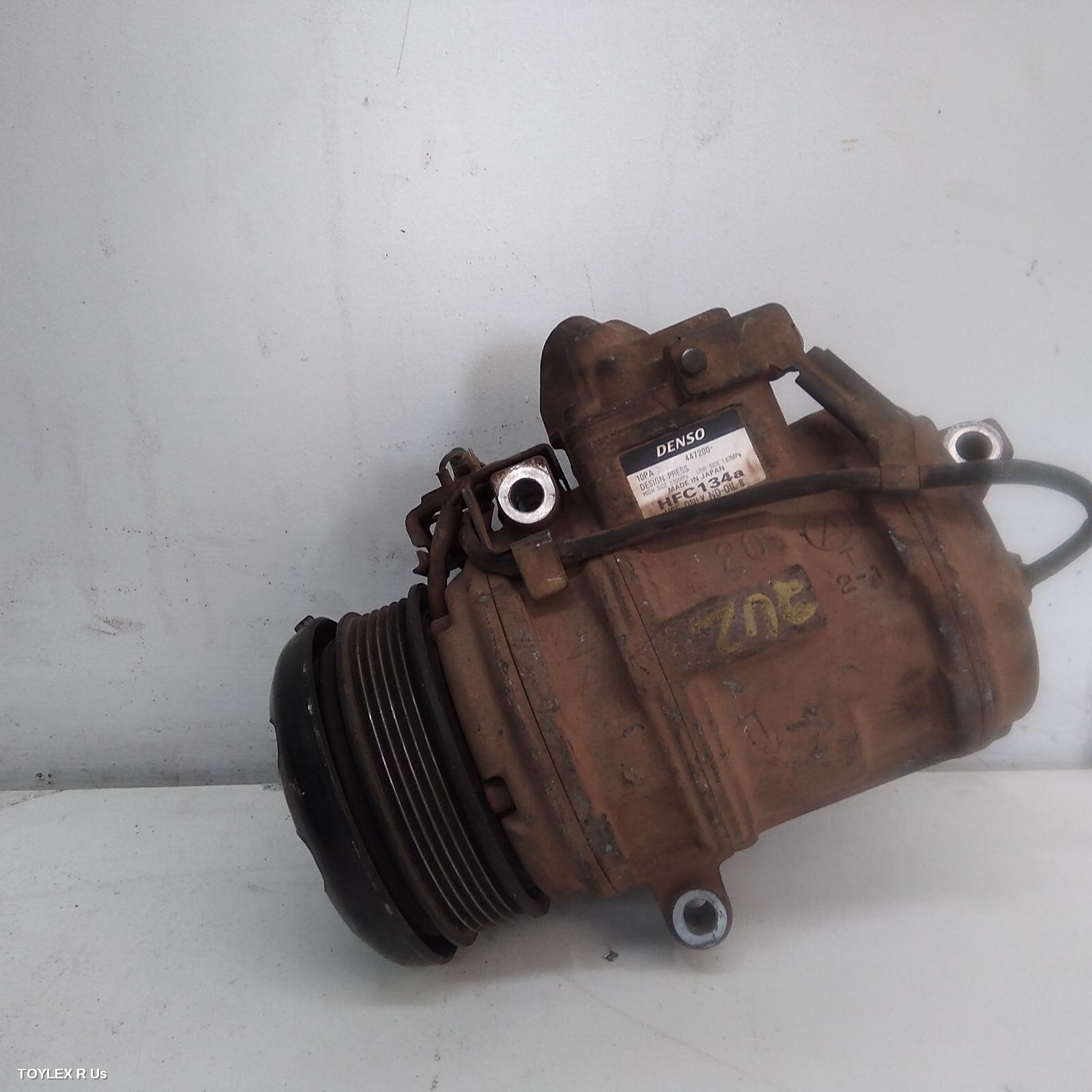 TOYOTA LANDCRUISER 2005 A/C Compressor 100 SERIES, 4.7, 2UZ-FE, PETROL, ND P/N 10PA20C