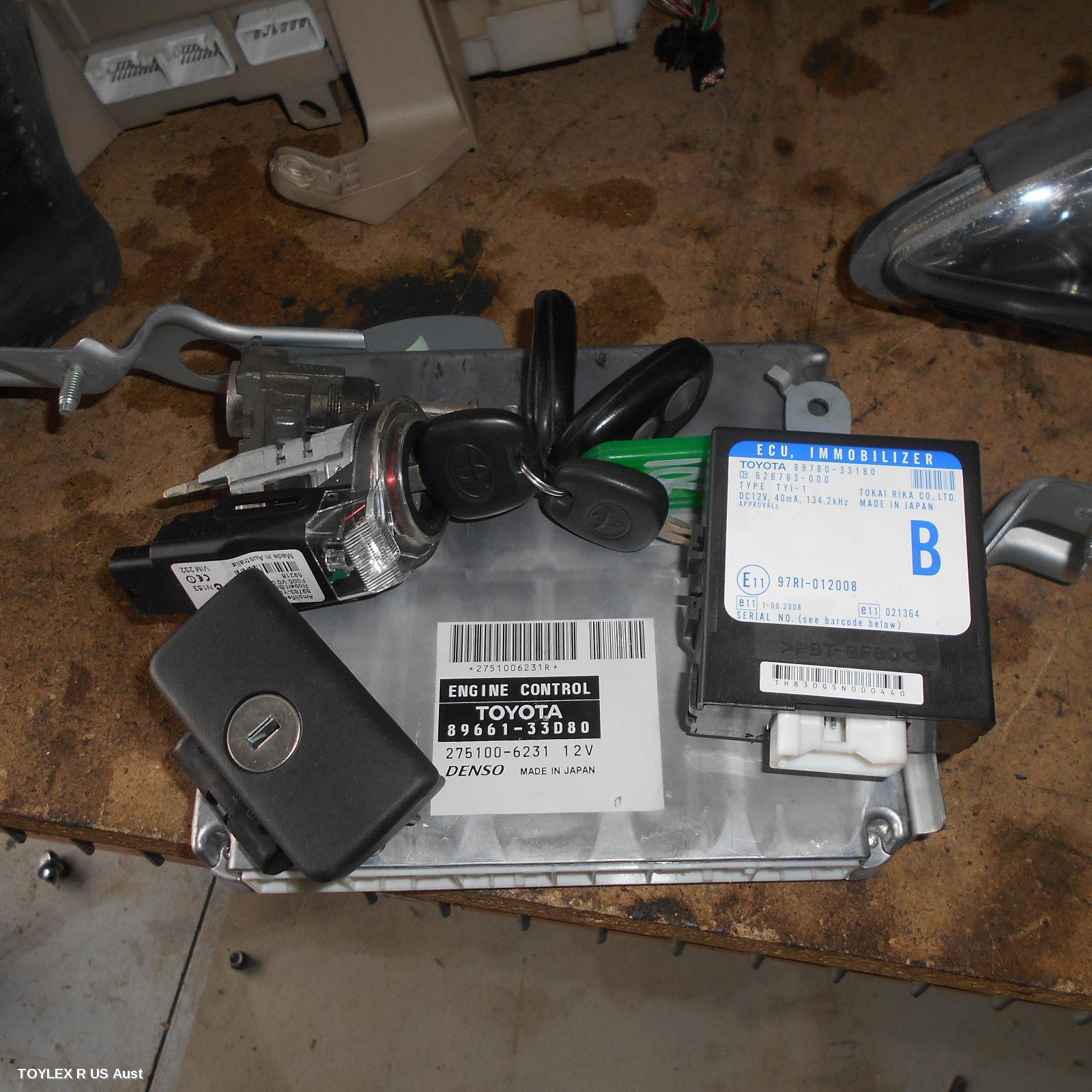TOYOTA CAMRY 2006 Ecu ENGINE ECU, SK36, 2.4, 2AZ-FE, AUTO T/M TYPE, ECU ONLY