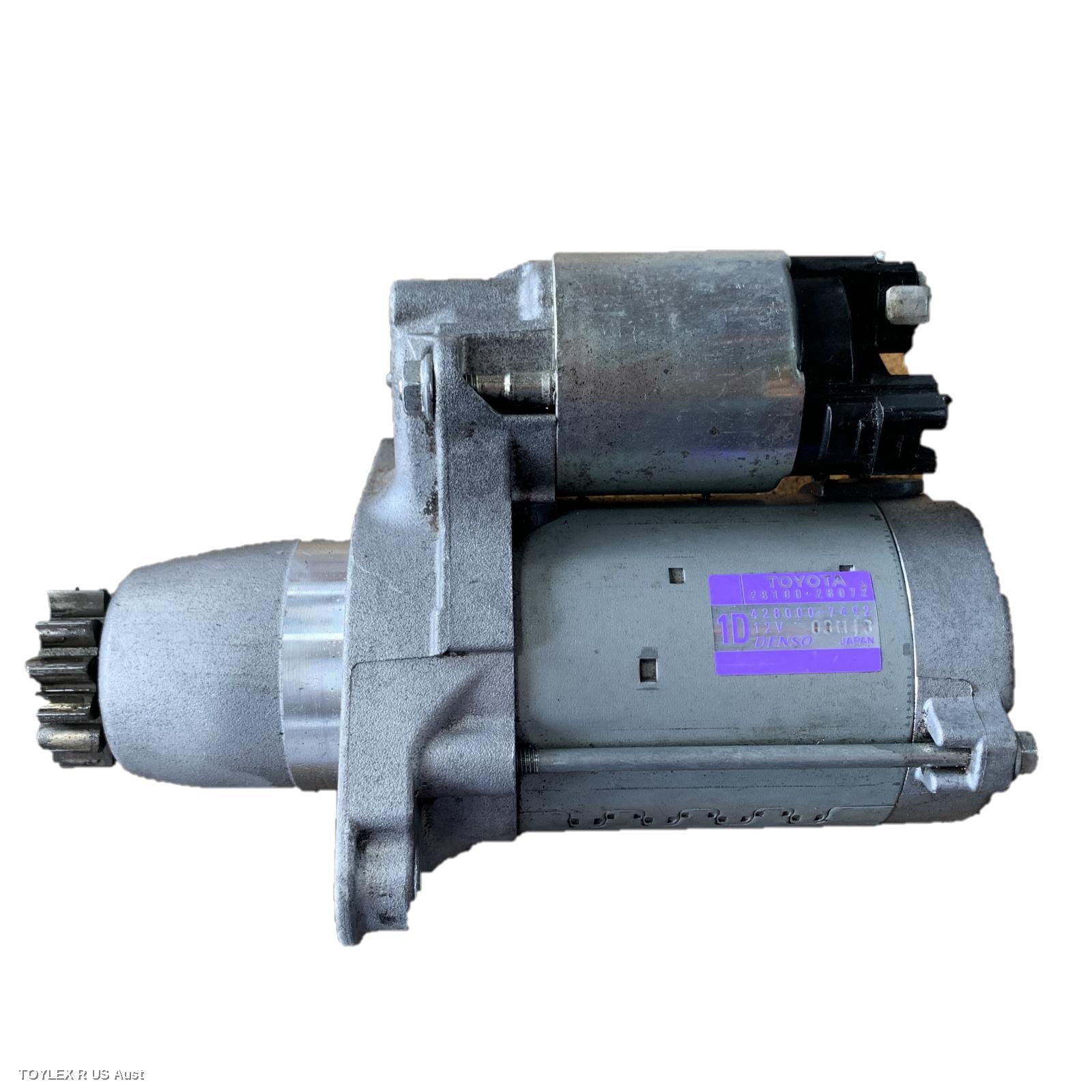 TOYOTA AURION 2011 Starter PETROL, 3.5, 2GR-FE, P/N 28100-28070, GSV40R