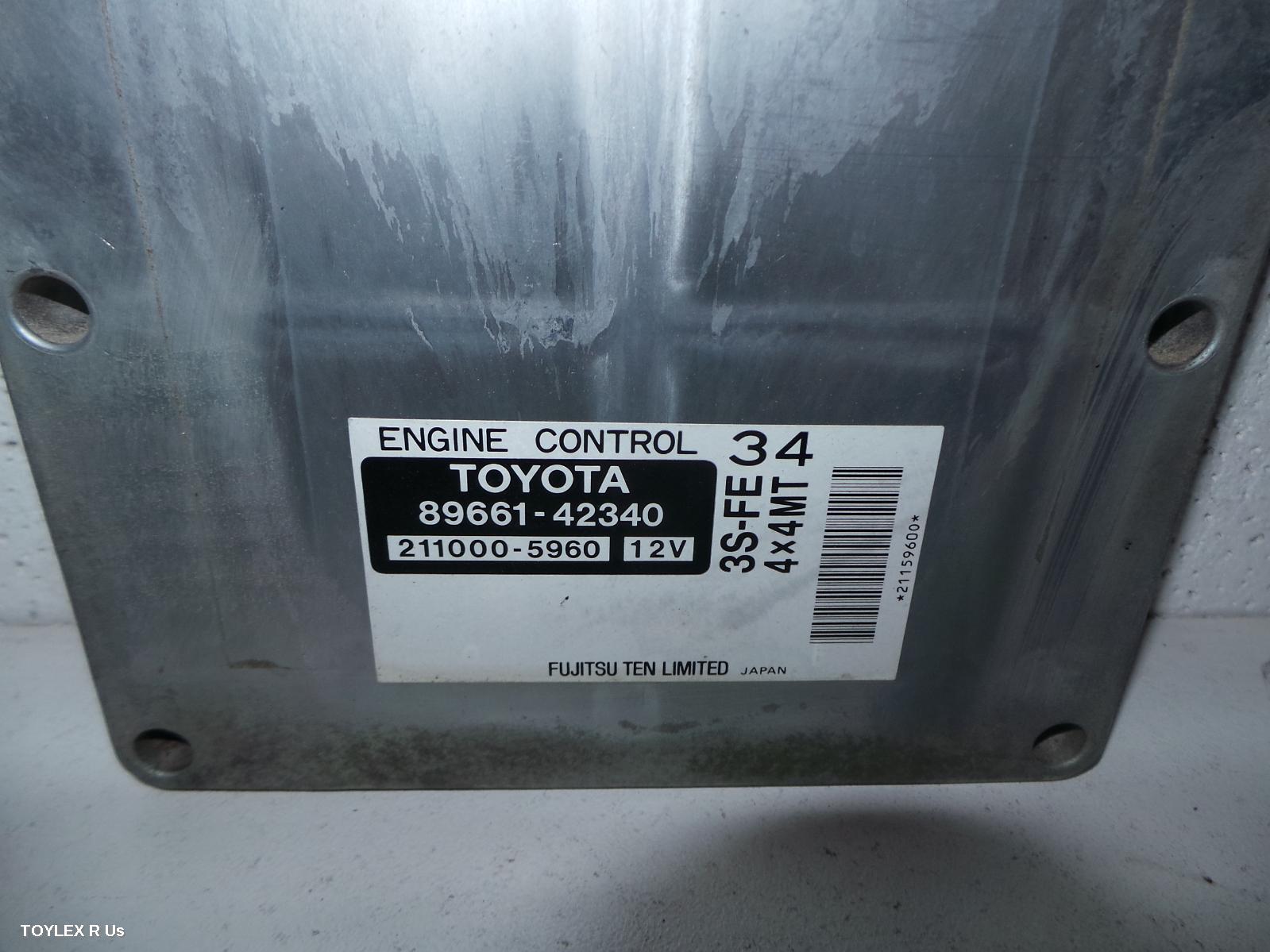 TOYOTA RAV4 1995 Ecu 4WD