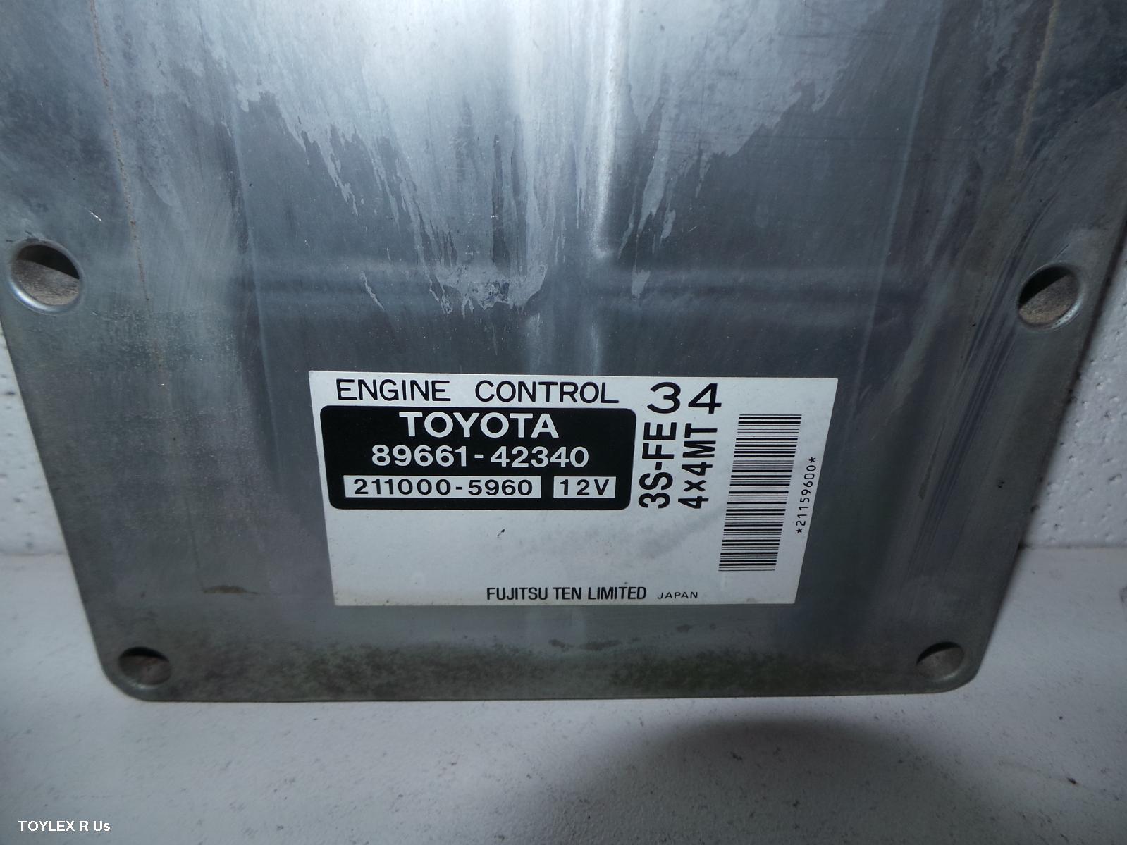 TOYOTA RAV4, Ecu, 4WD, 07/94-06/00