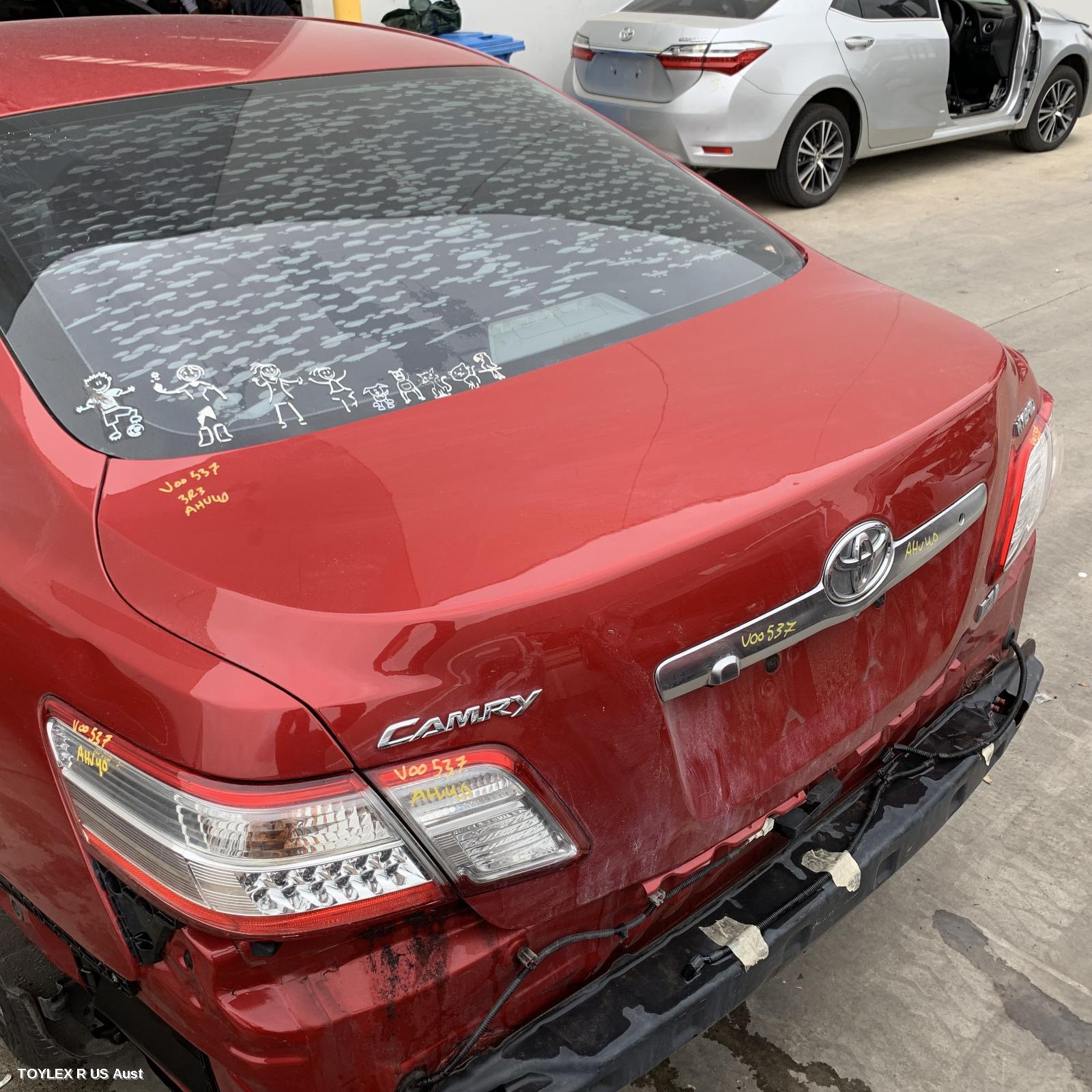 TOYOTA CAMRY 2010 Bootlid/Tailgate BOOTLID, AHV40, GRANDE/HYBRID, W/ CAMERA & NON SPOILER TYPE