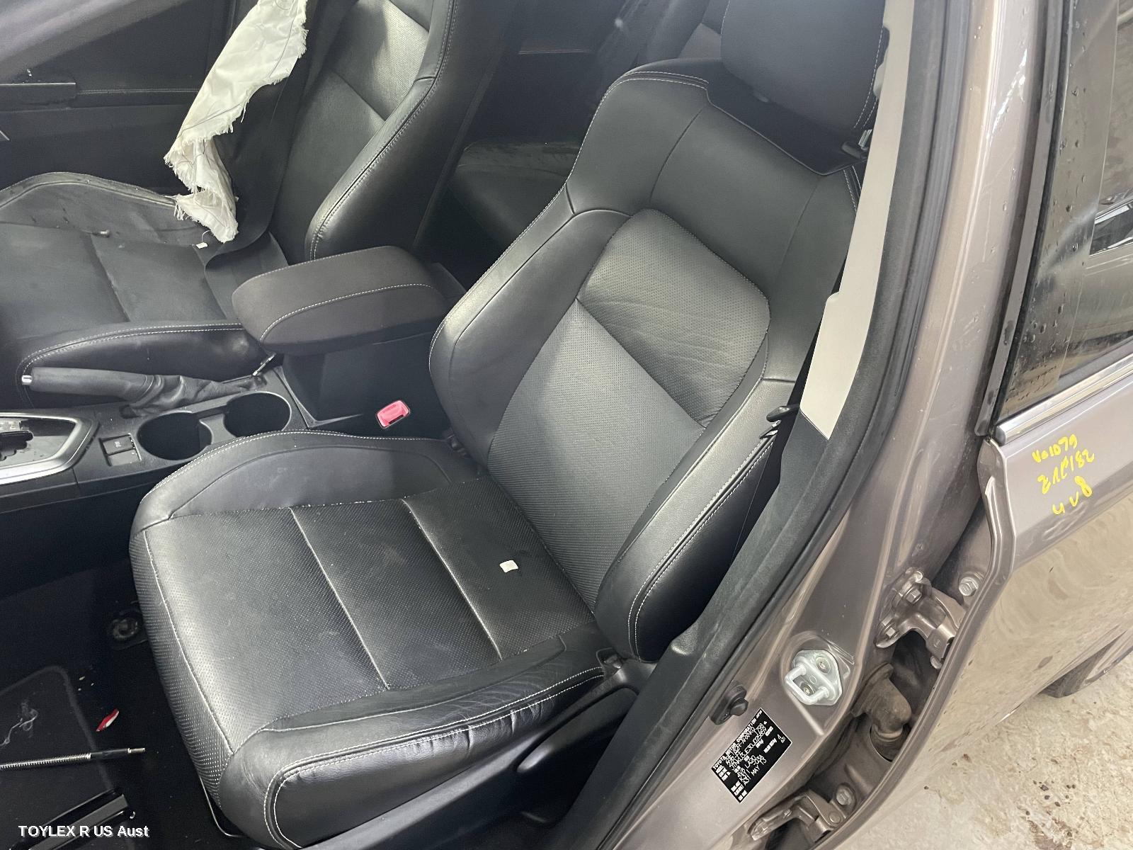 TOYOTA COROLLA 2013 Front Seat LH FRONT, ZRE182R, HATCH, LEATHER, ZR