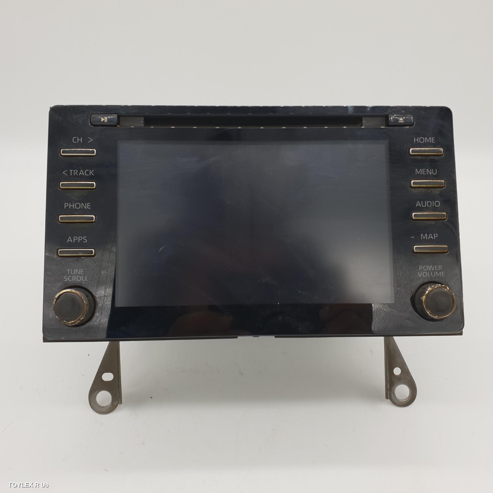 TOYOTA HIACE 2019 Radio/Cd/Dvd/Sat/Tv HEAD UNIT, W/ DISPLAY UNIT, 8IN TOUCHSCREEN, 300 SERIES