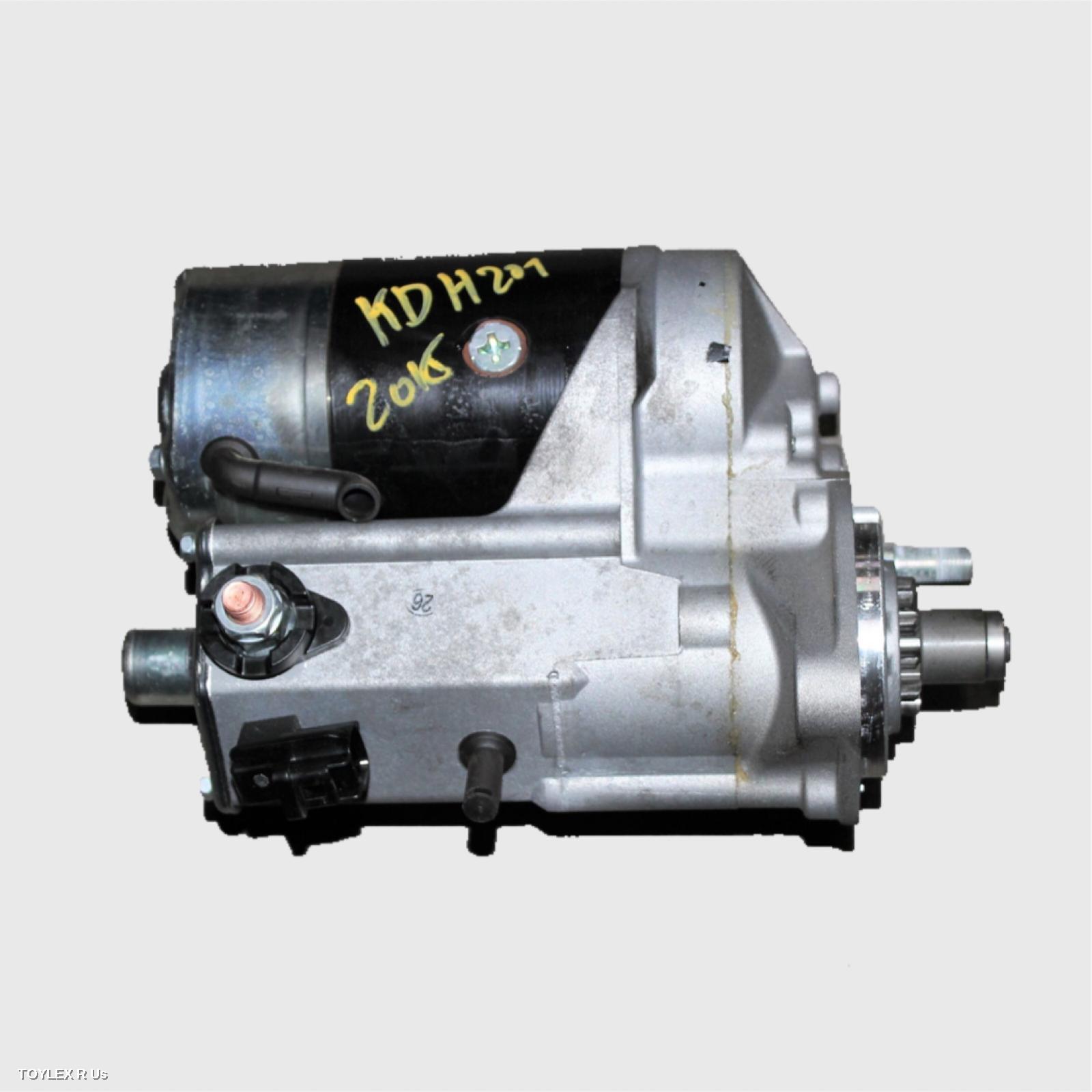 TOYOTA HIACE 2014 Starter DIESEL, 3.0, 1KD-FTV, TURBO, AUTO T/M TYPE, KDH