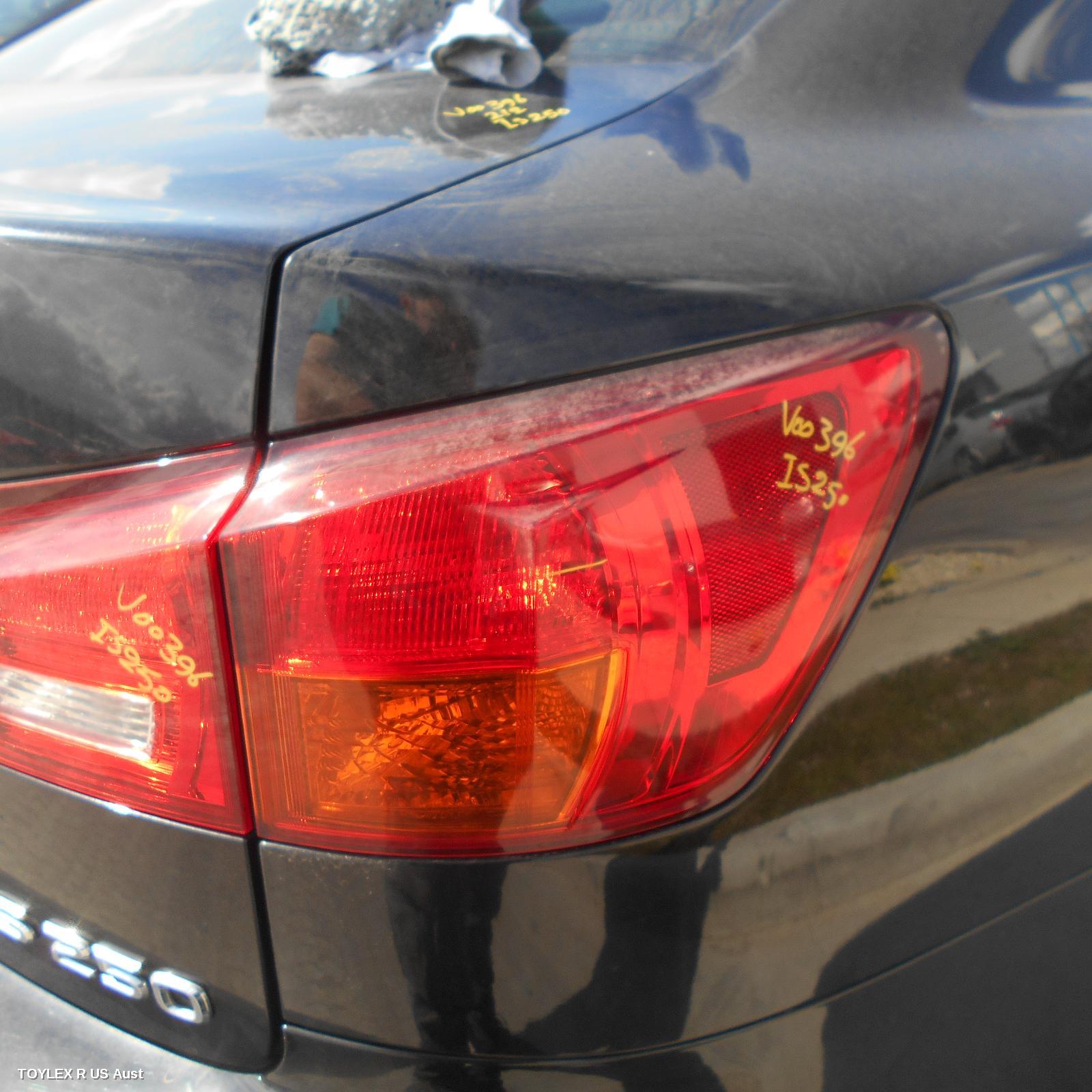 LEXUS IS250/IS250C 2008 Right Taillight IS250, GSE20R, SEDAN, HORIZONTAL TYPE