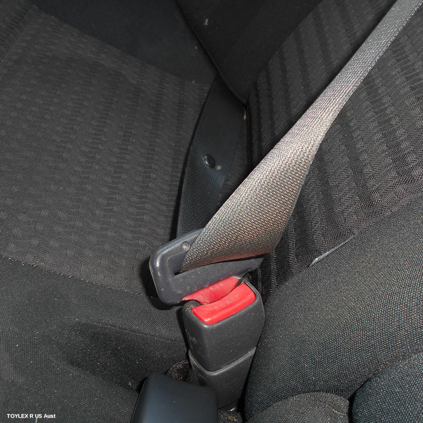 TOYOTA COROLLA 2007 Seatbelt/Stalk RH REAR, SEAT BELT ONLY, ZRE152/153R, SEDAN