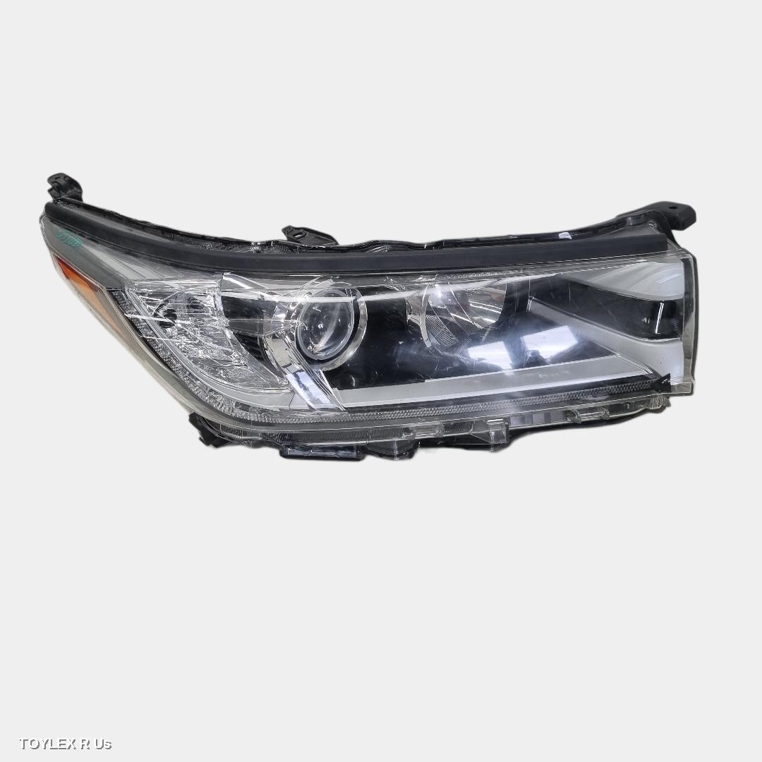 TOYOTA KLUGER 2018 Right Headlamp GSU50/GSU55, GX/GXL, HALOGEN TYPE