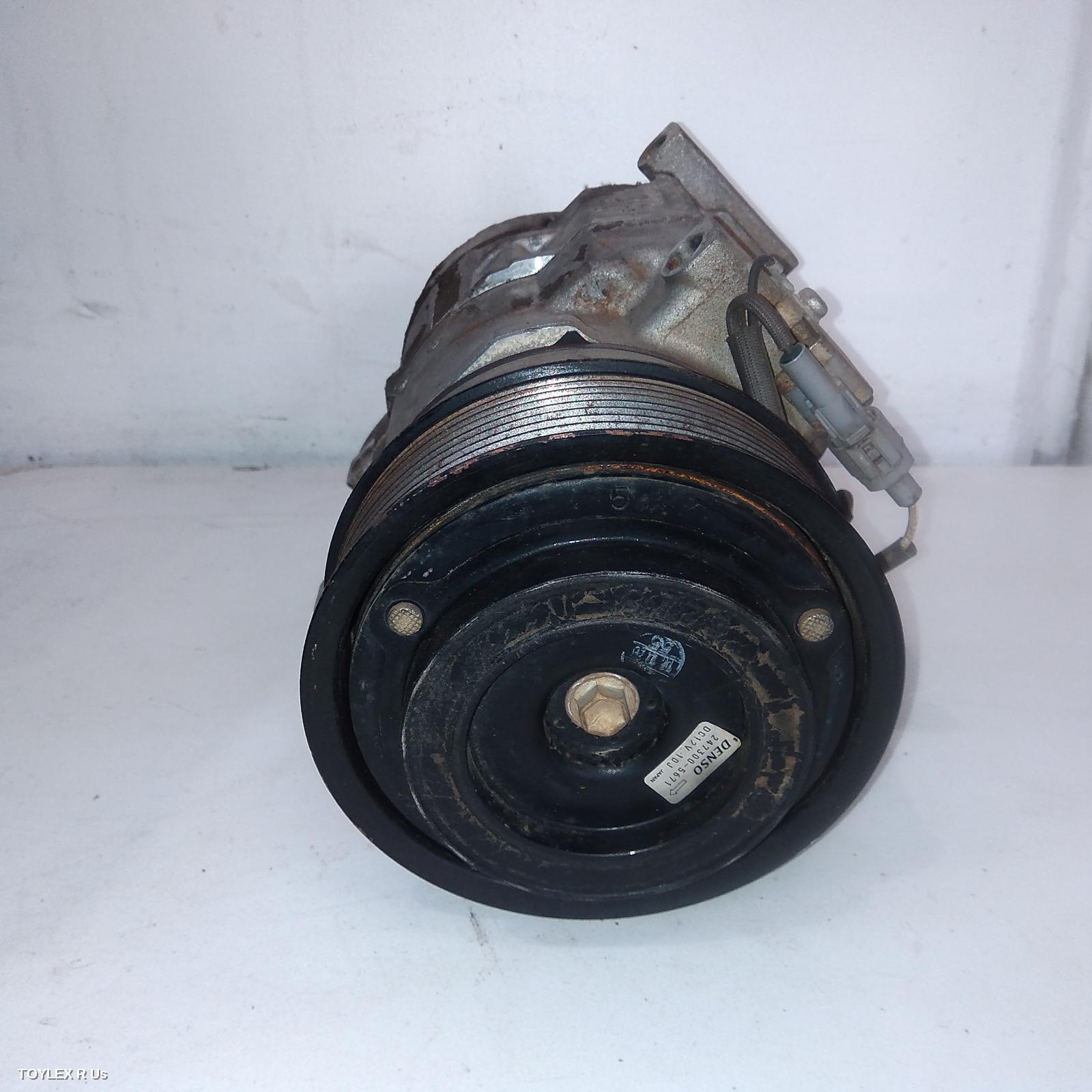 TOYOTA LANDCRUISER 2011 A/C Compressor 200 SERIES, 4.5, 1VD-FTV, DIESEL, TWIN TURBO