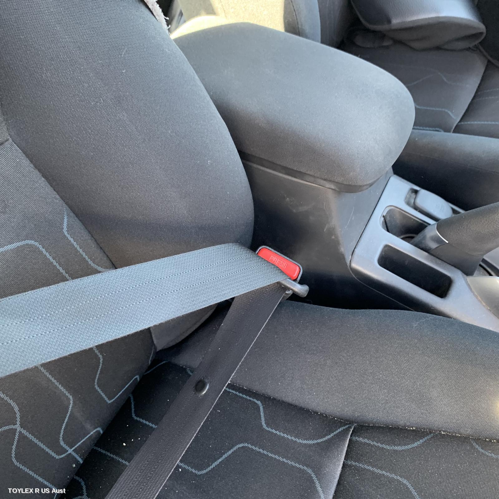 TOYOTA COROLLA 2011 Seatbelt/Stalk RH FRONT, SEAT BELT ONLY, ZRE152/153R